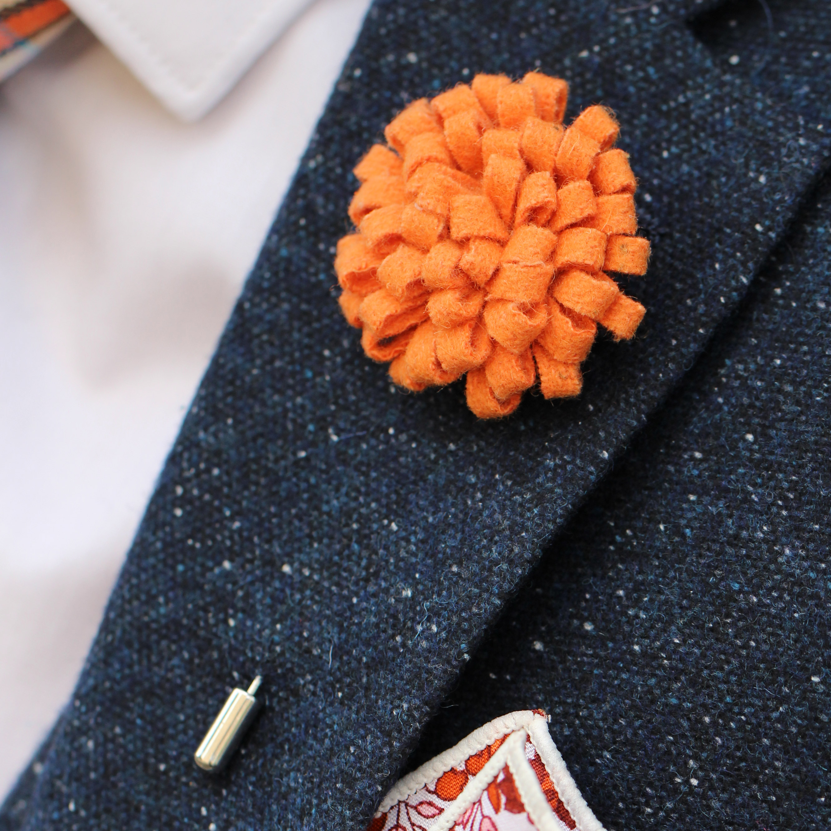 Creatieve Levendige Oranje Reversbloem - 3