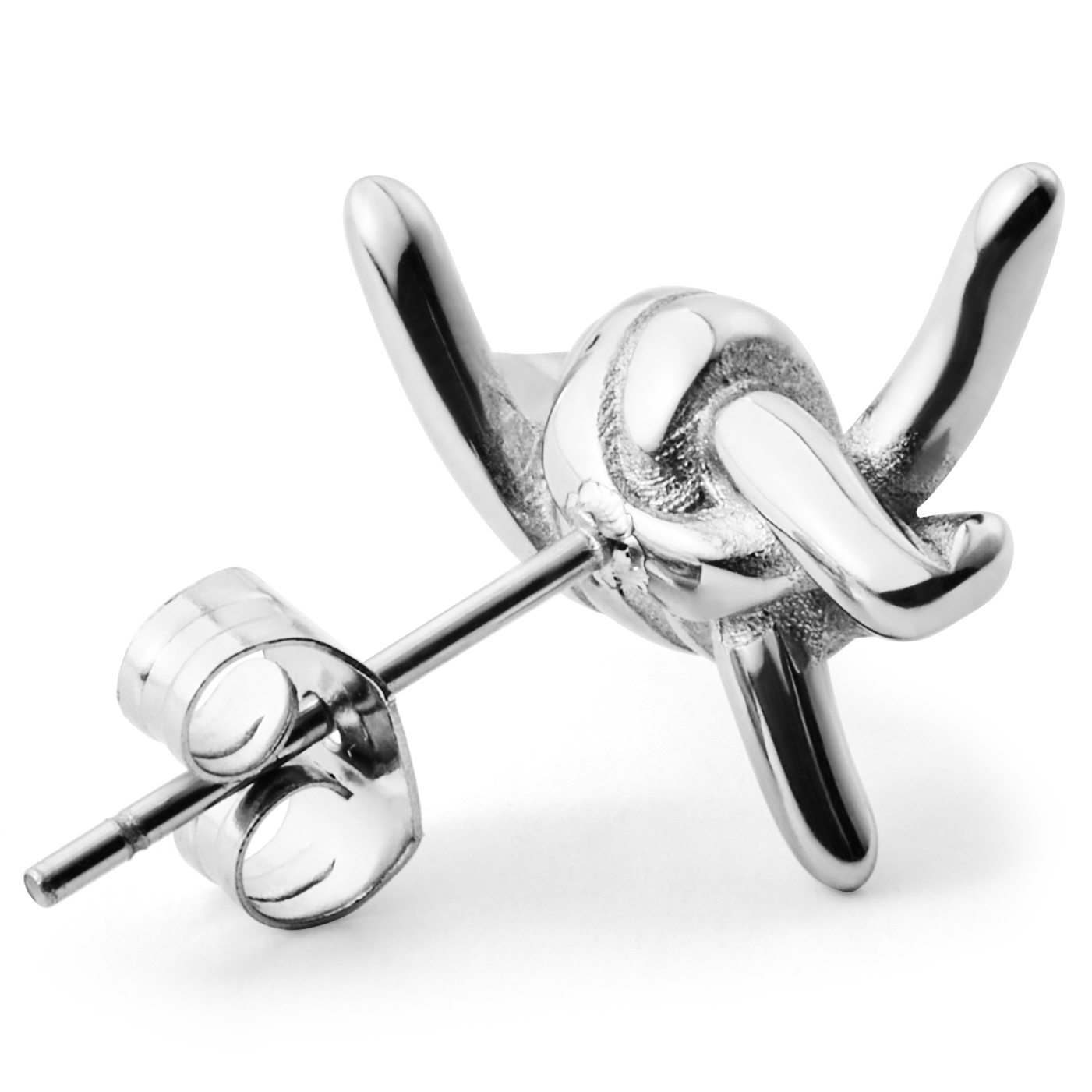 Ατσάλινο Σκουλαρίκι Καρφί Floyd Barbed Wire - 2