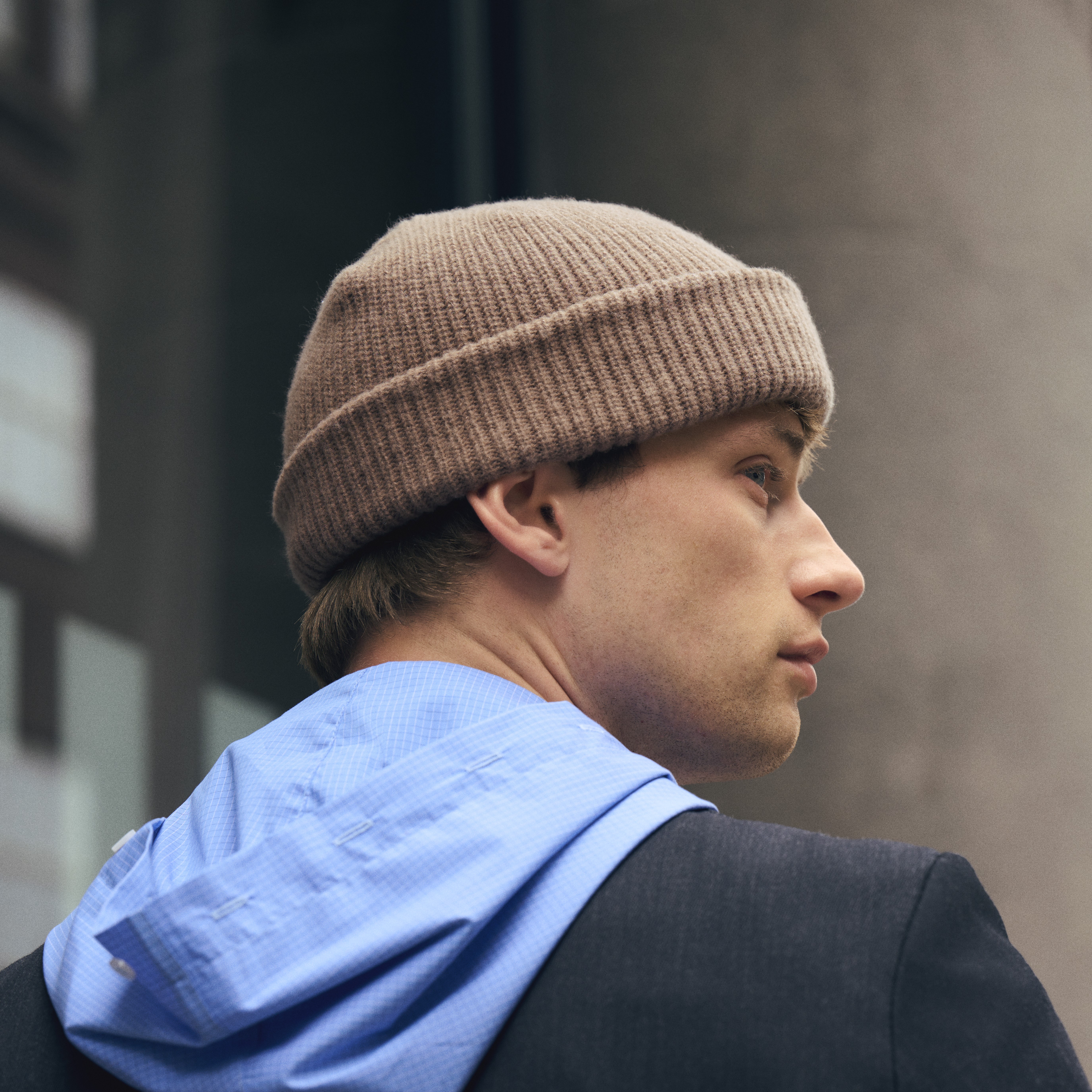 Nordic | Brūna adīta zvejnieka cepure - 2