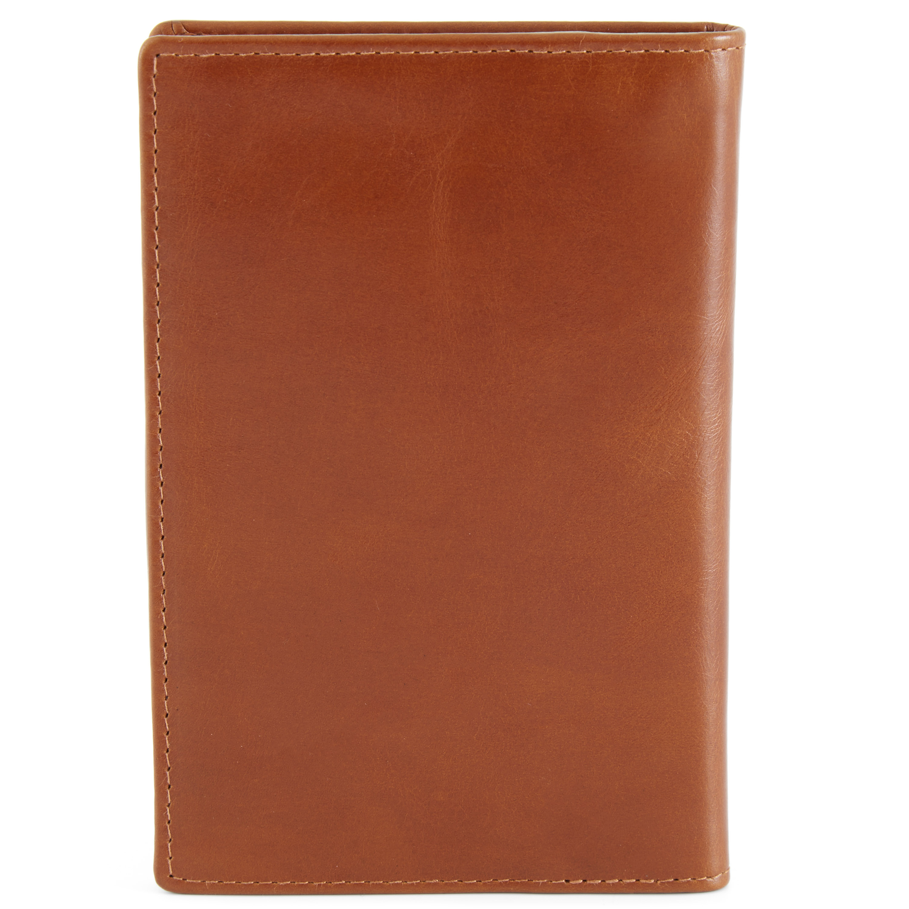Lysebrun Jasper Passlommebok av Skinn - 4
