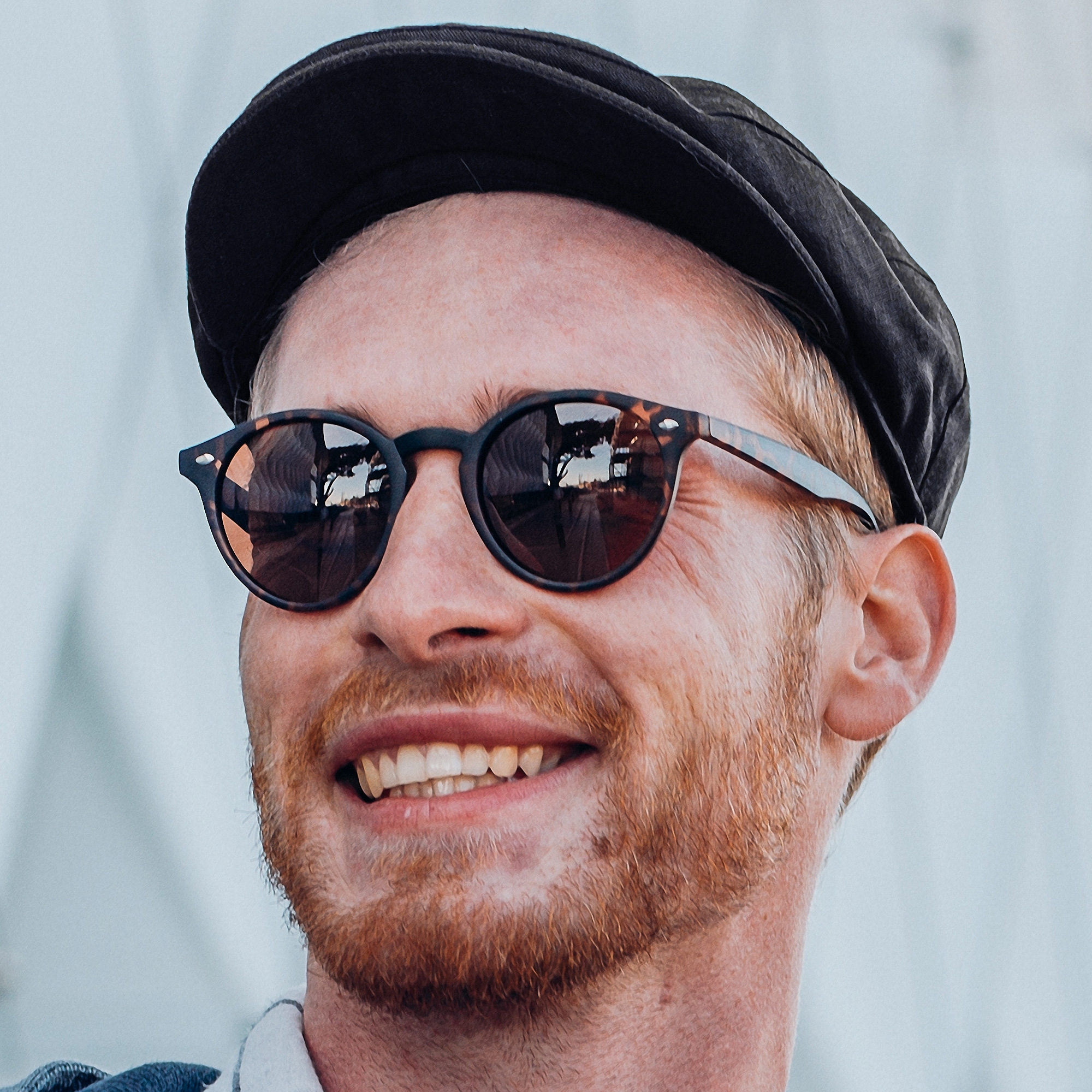 Occhiali da sole Wally Wade con lenti marroni - 4