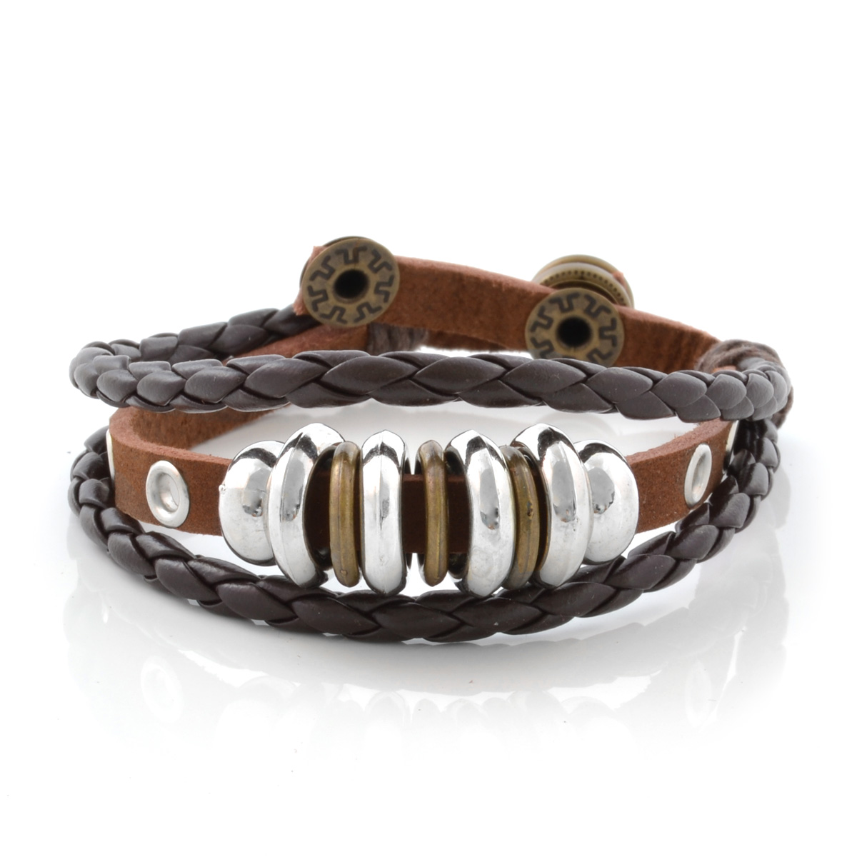 Δερμάτινο Βραχιόλι Very Stylish - 1