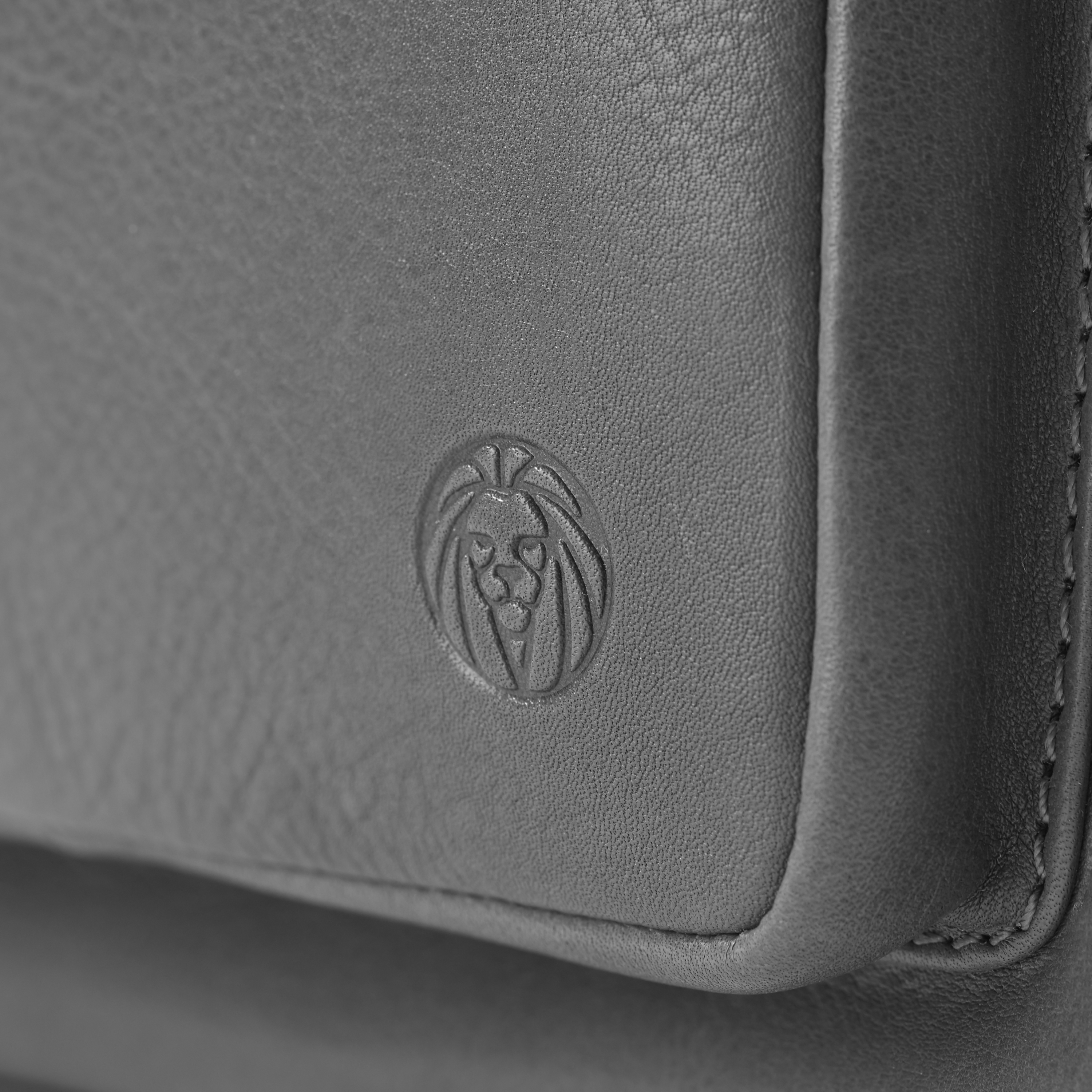 Laurie Grijze en Bruine Lederen Crossbodytas - 7