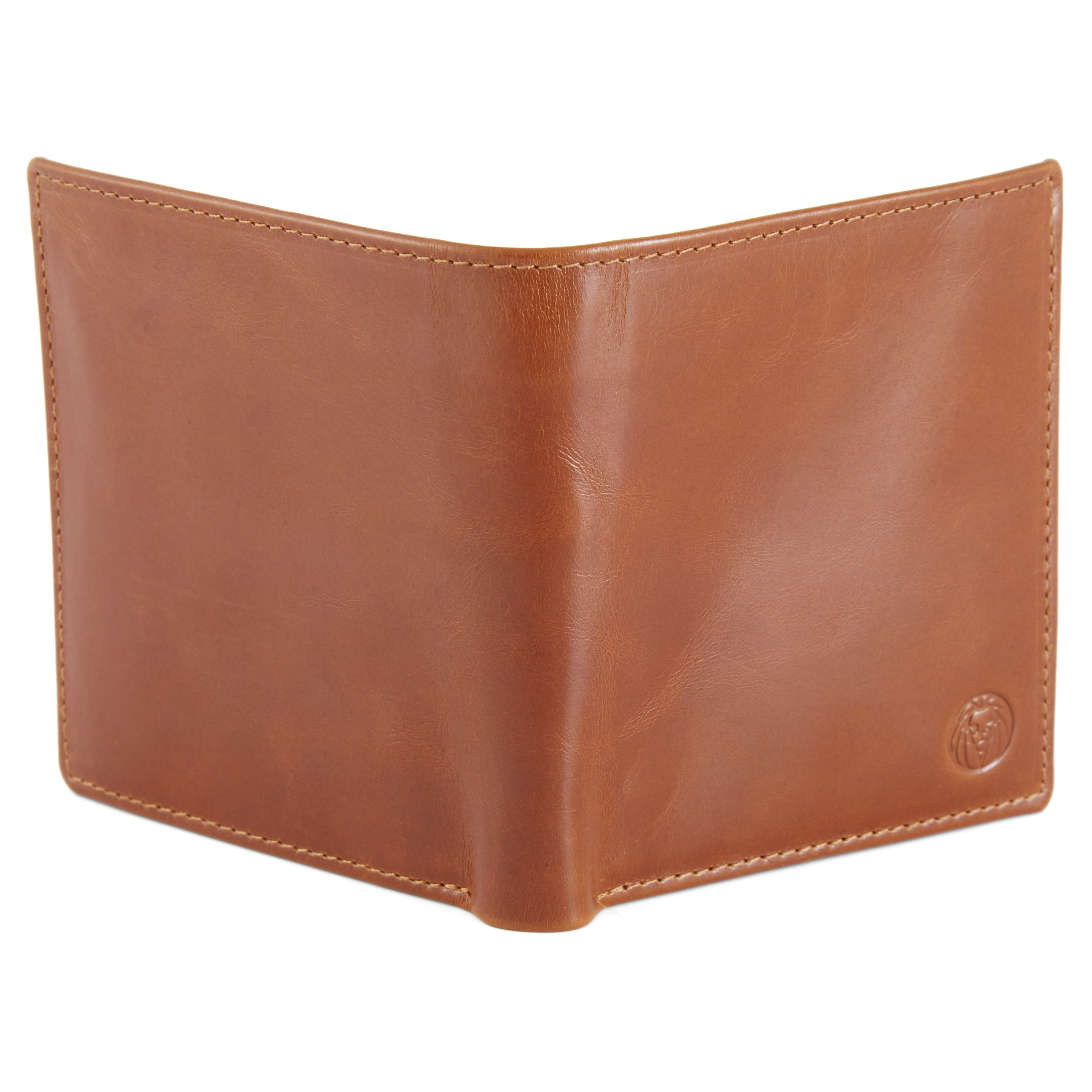 Lysebrun Jasper Læderpung - 6