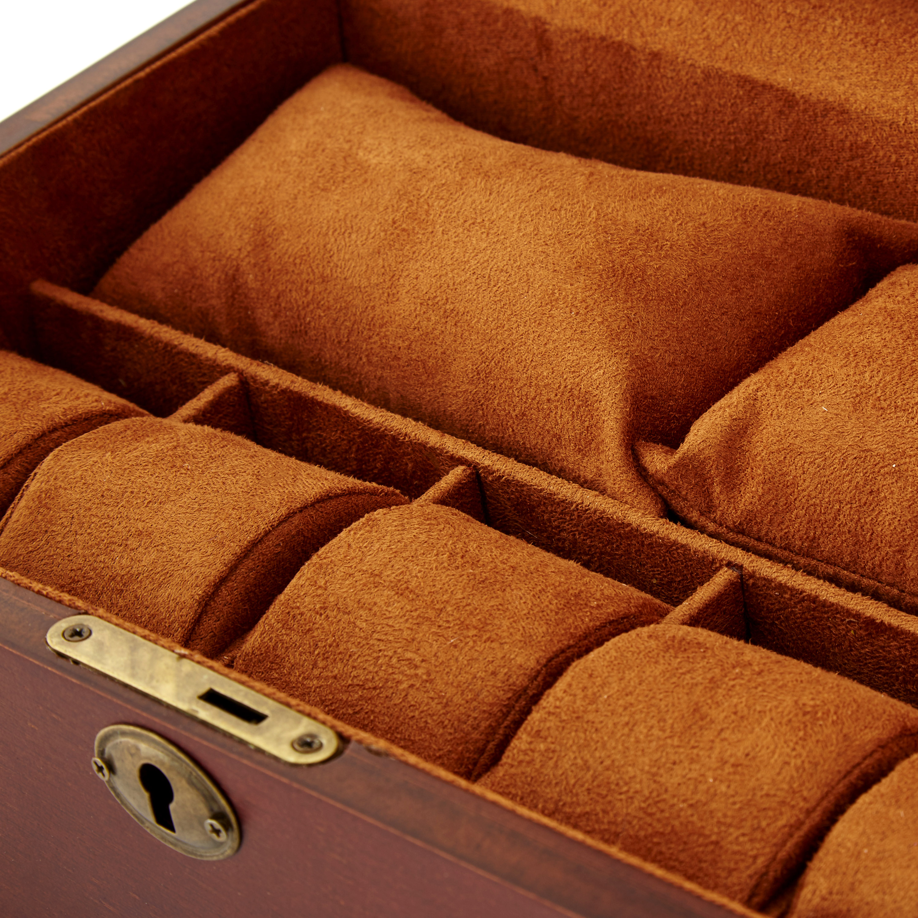 Brunt Ek Klockskrin - 7 Klockor - 4