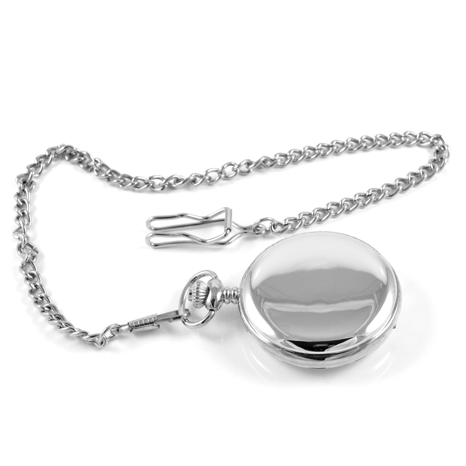 Hõbedatooni kvartsist taskukell - 2