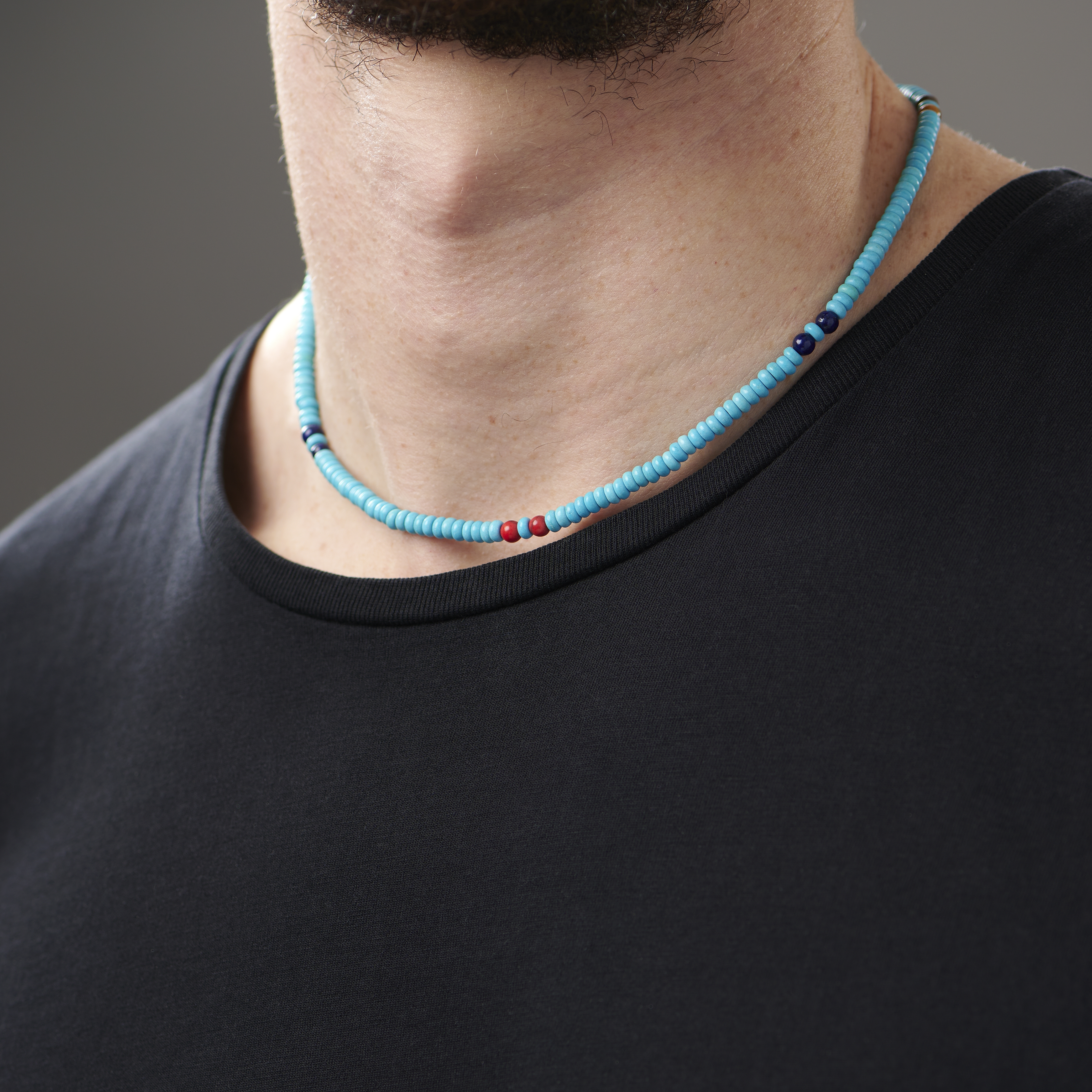 Wance Turquoise Blue Necklace - 3