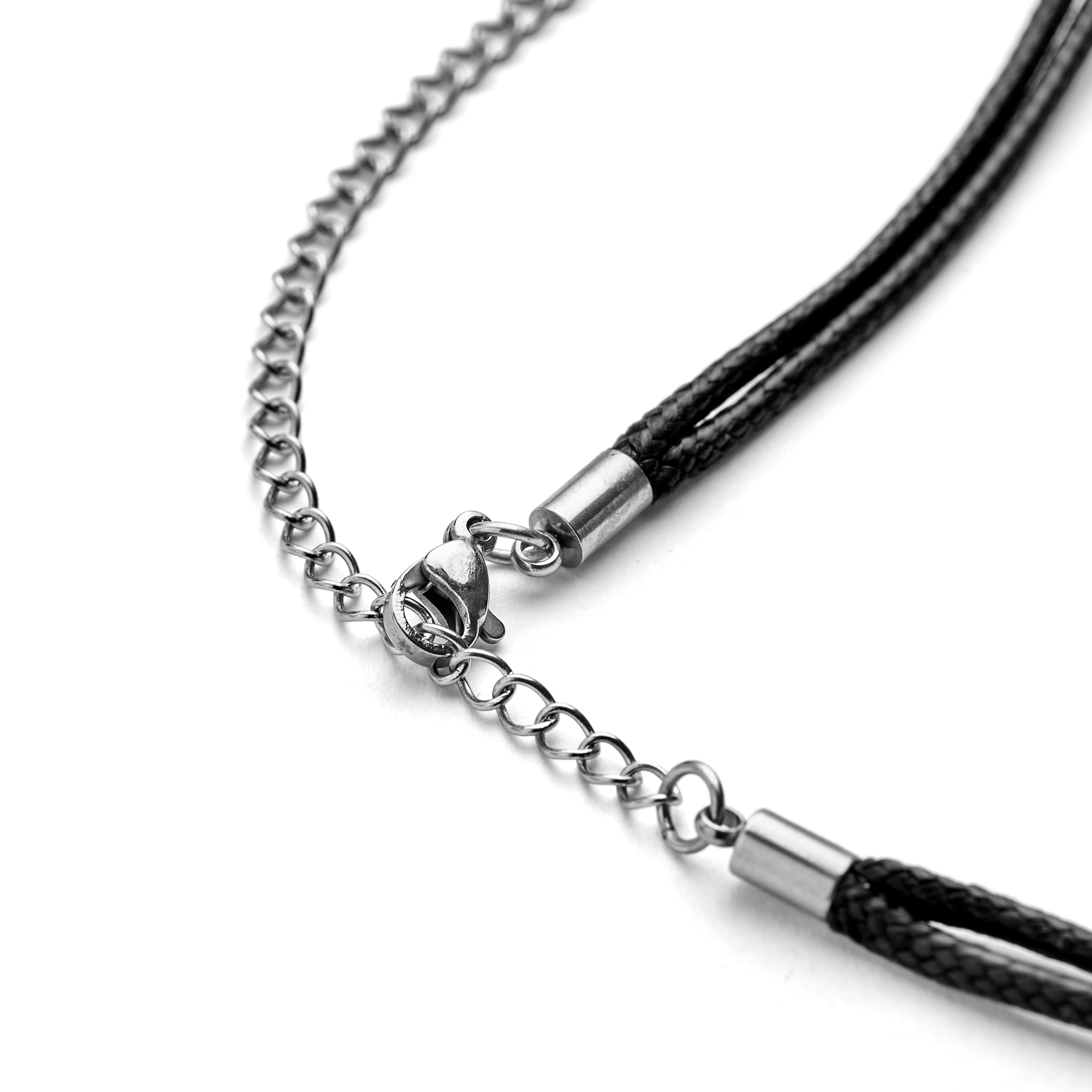 Lenard hopeanvärinen nuolenkärki kaulakoru - 5