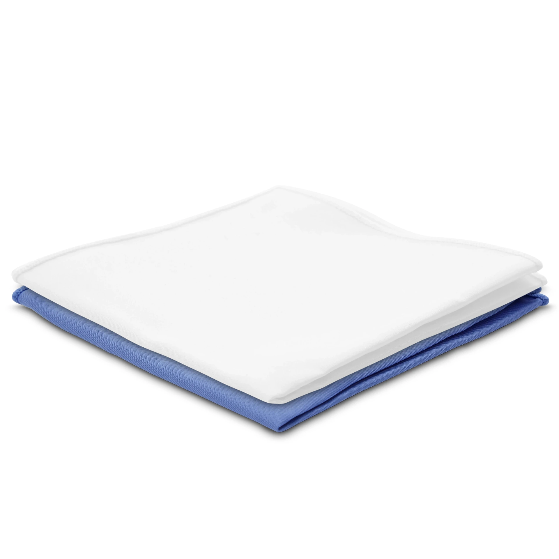 Set met Witte Voorgestrikte Vlinderdas, Pochet en Cumberband | Op Set met Witte Voorgestrikte Vlinderdas, Pochet en Cumberband | Op