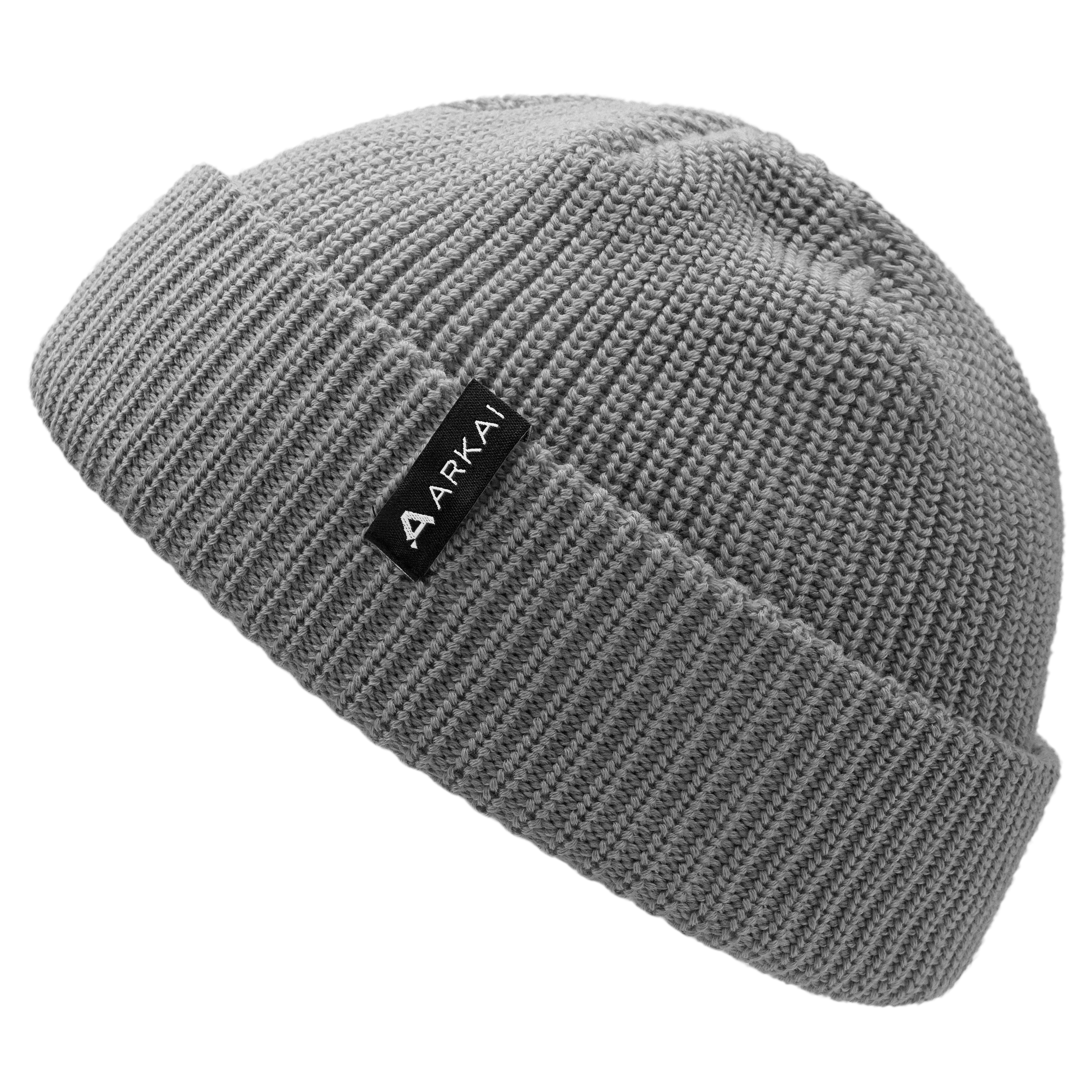 Nordic | Grey Fisherman Polyester Beanie - 3