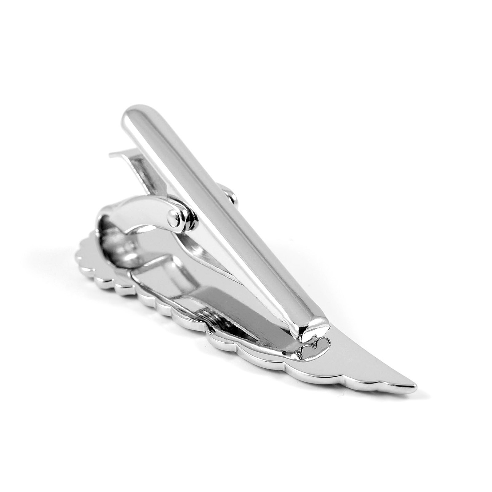 Игла за вратовръзка сребристо крило - 4