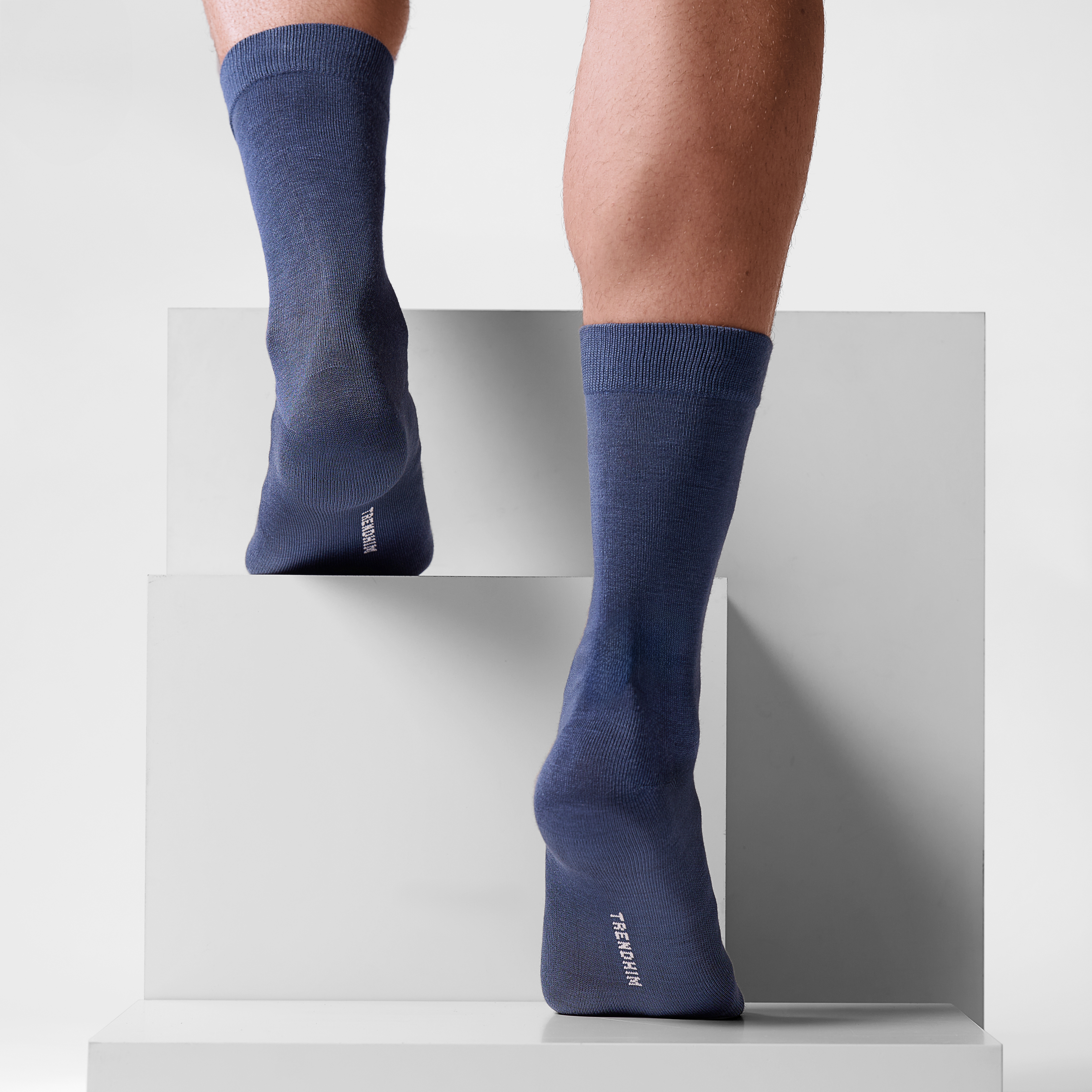 FreeFeel | Lichtblauwe bamboe sokken - 4