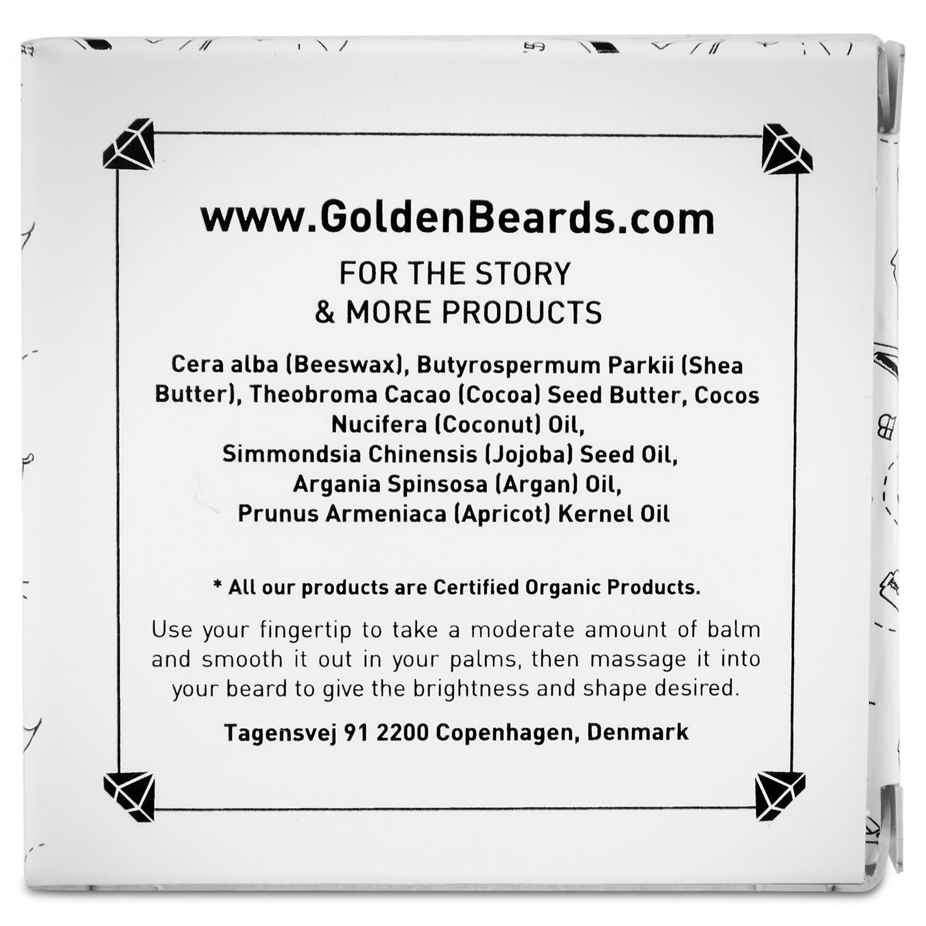 Hygge Organic Beard Balm 30ml - 4