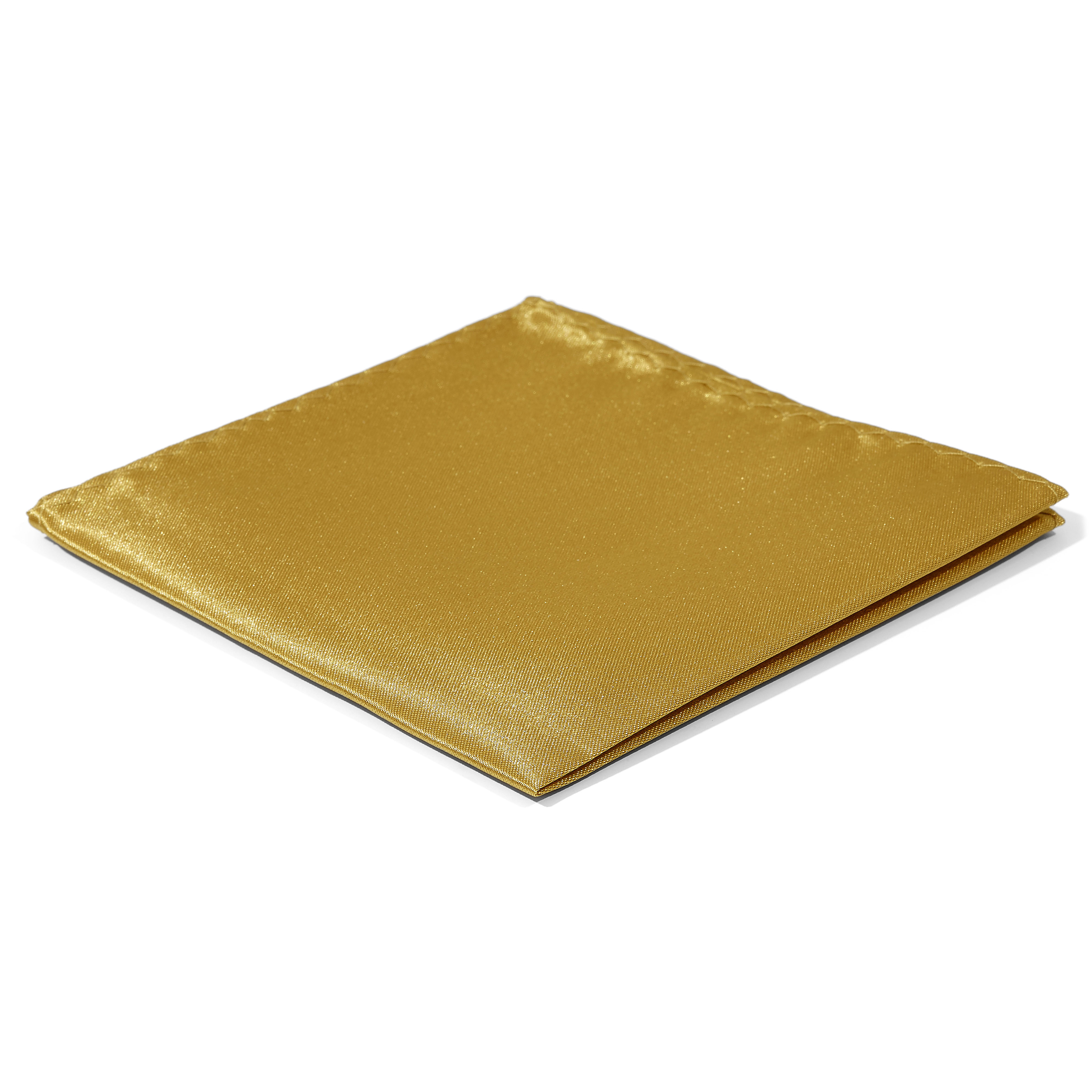 Glanzend Goudkleurige Eenvoudige Pochet - 1