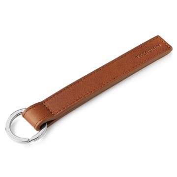 Brown Leather Keyring Brown Leather Keyring