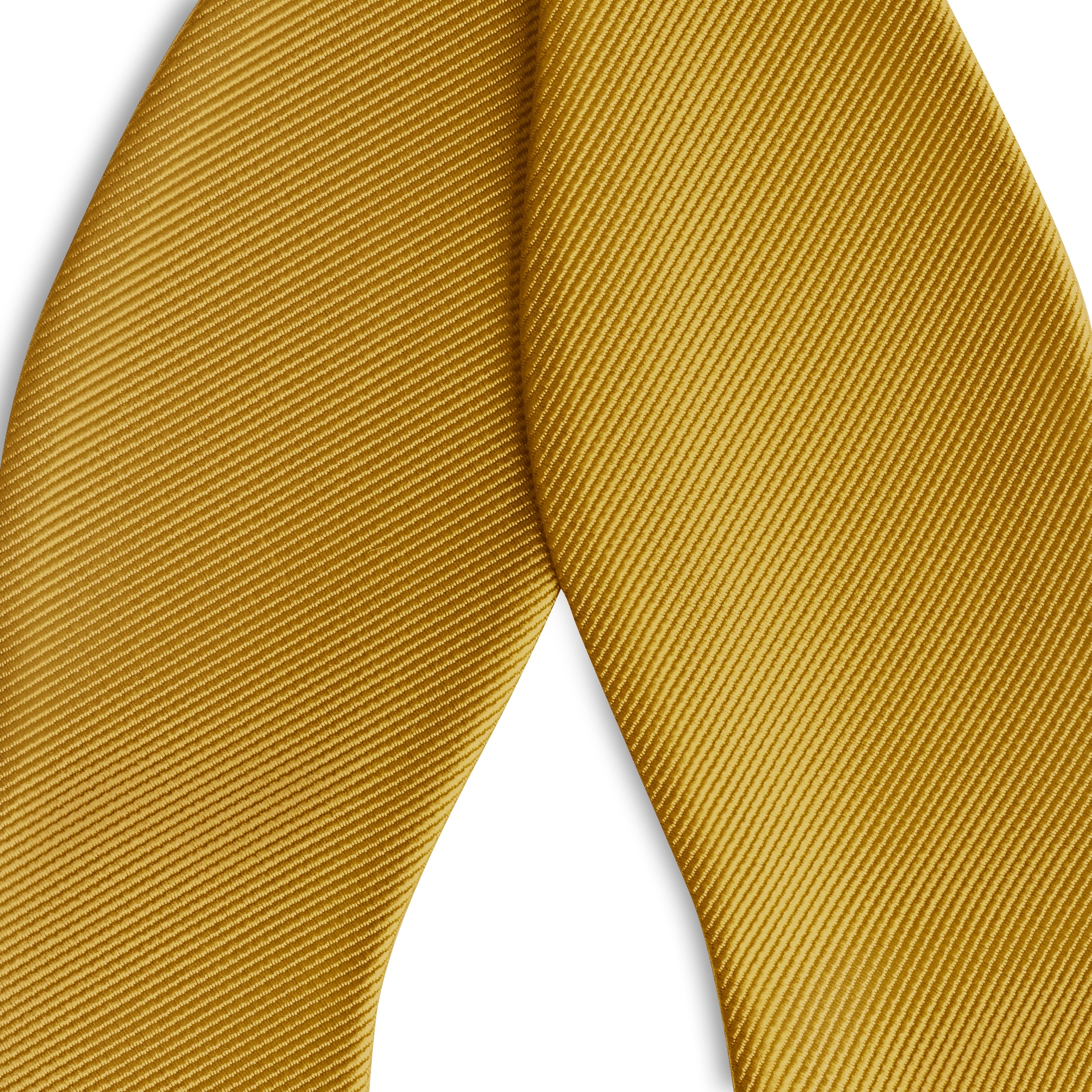 Goudbruine Zelfbinder Grosgrain Vlinderdas - 2