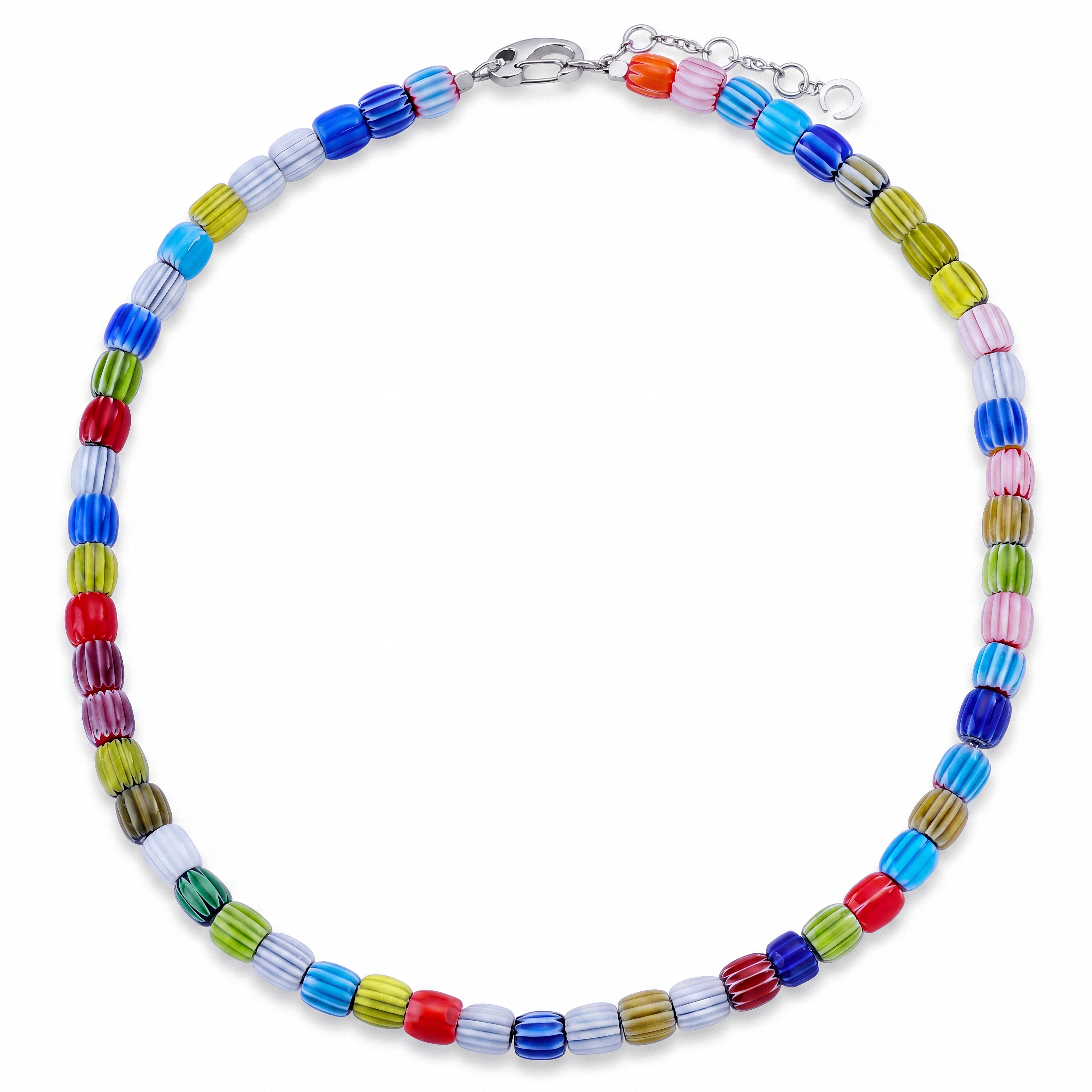 Pearlmania | Wielokolorowy naszyjnik Disco Beaded - 2