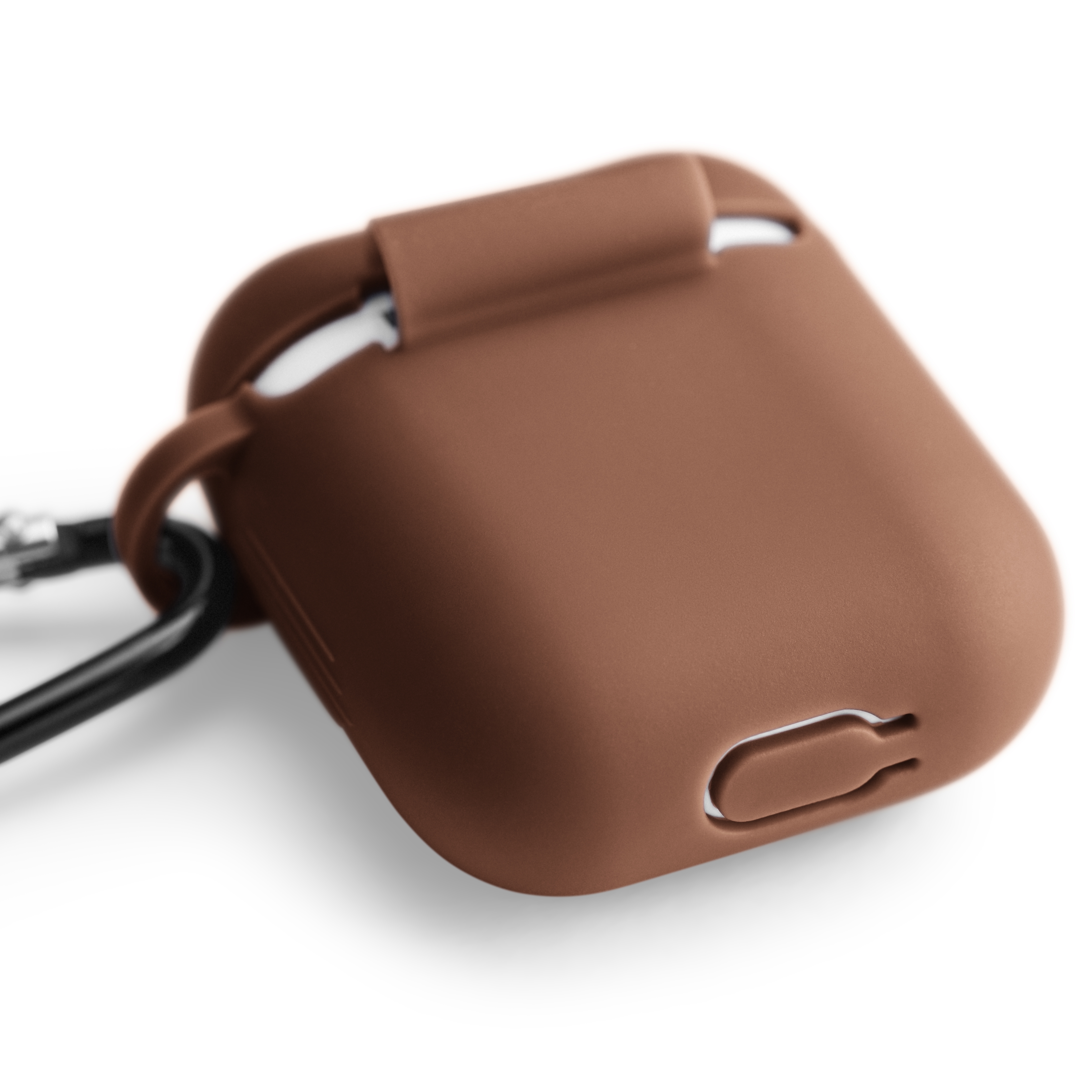 AirPods (2. sukupolvi) kotelo | Ruskea | Silikoninen - 3