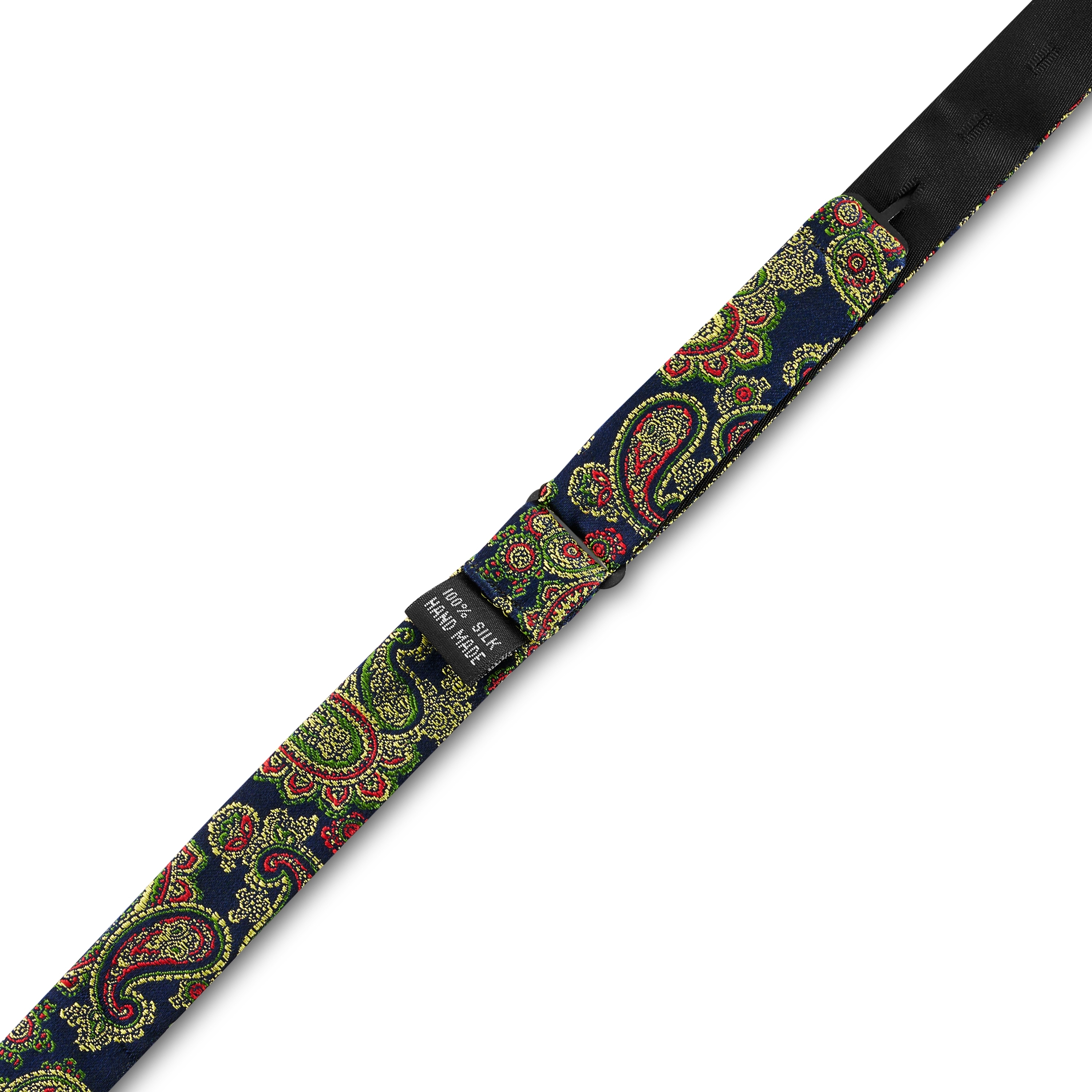 Farverig LYSEBLÅ PAISLEY Silkebutterfly - 5