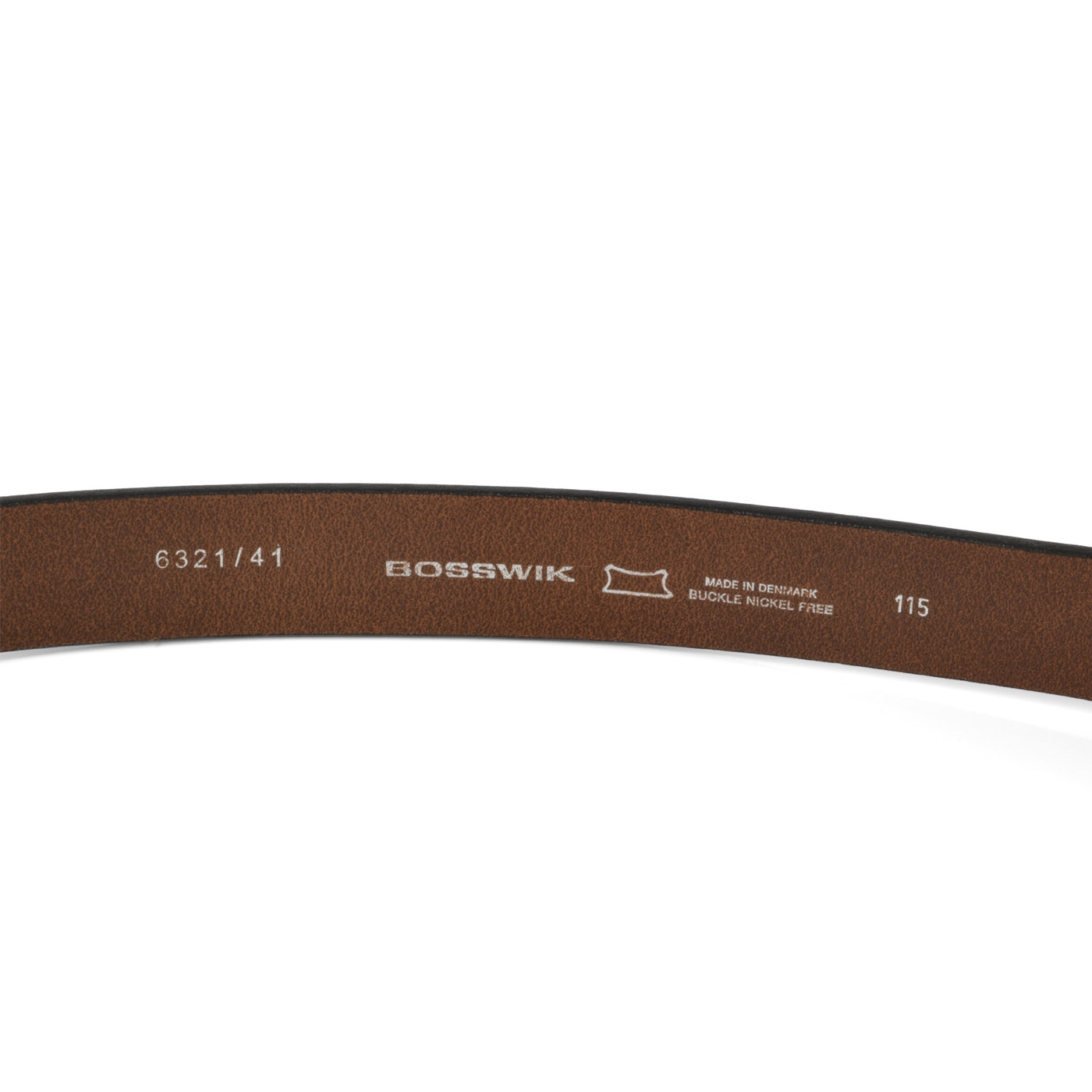 Klassieke Donkerbruine Lederen Broeksriem  - 3