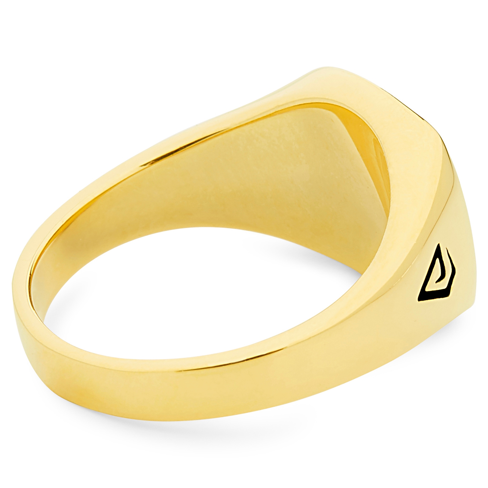 Carpe Diem 925s Gold Classic Ring - 3