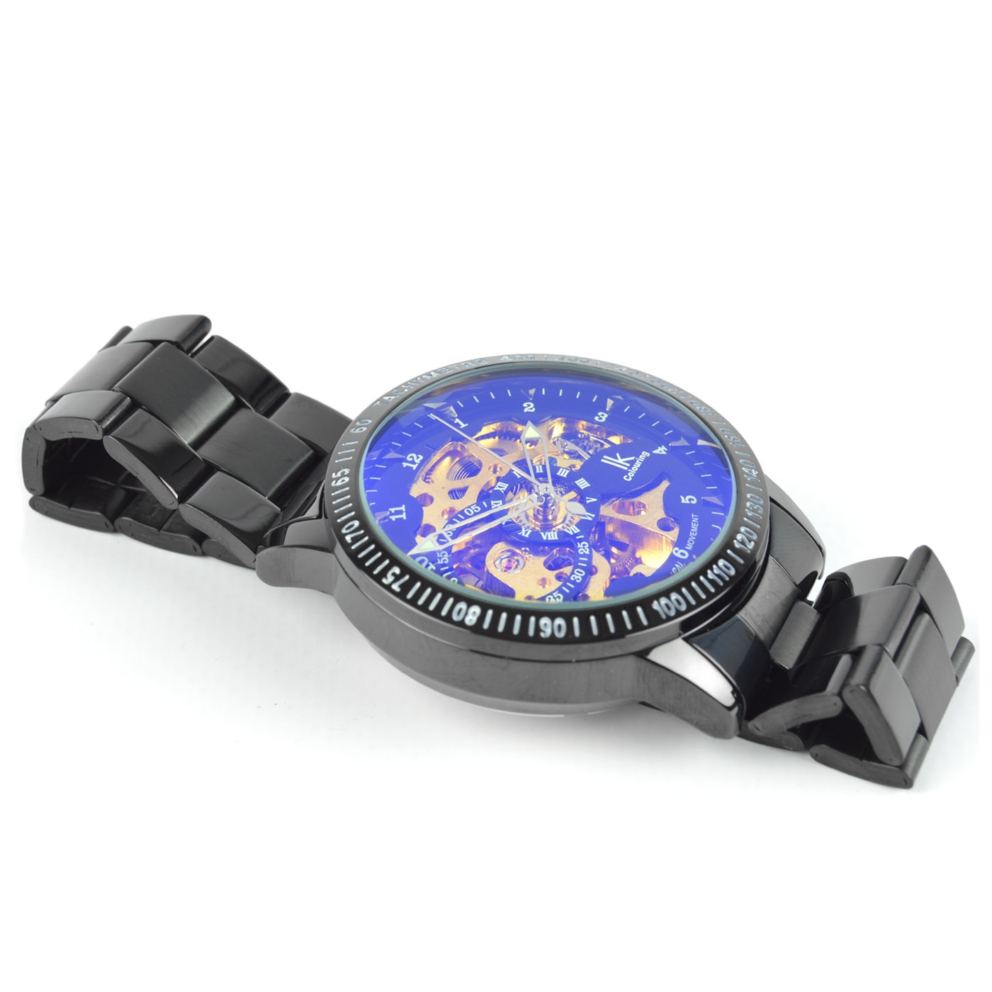 Svart & Guldfärgad Rolat Klocka - 5