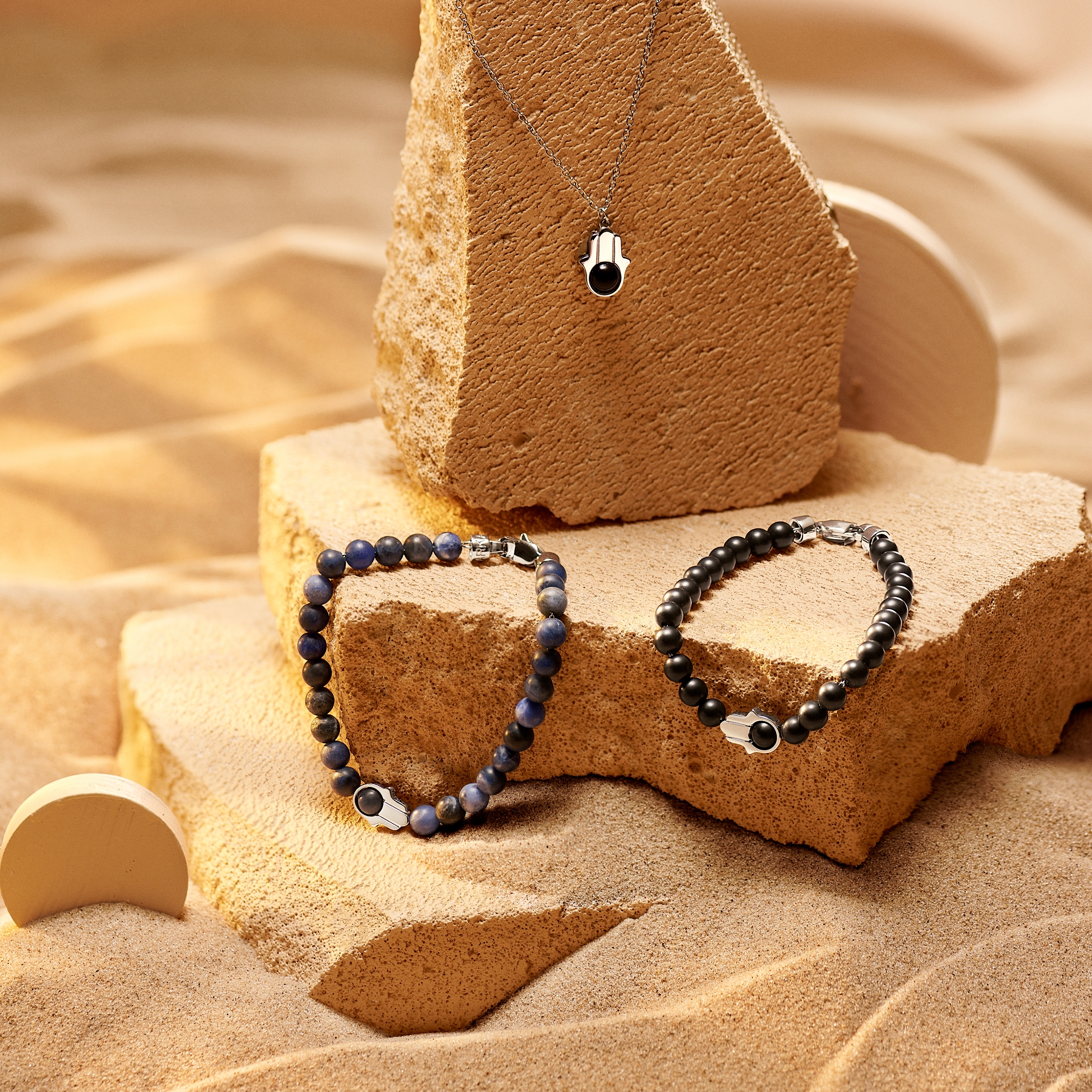 Unity | Collar de Jamsa plateado - 3