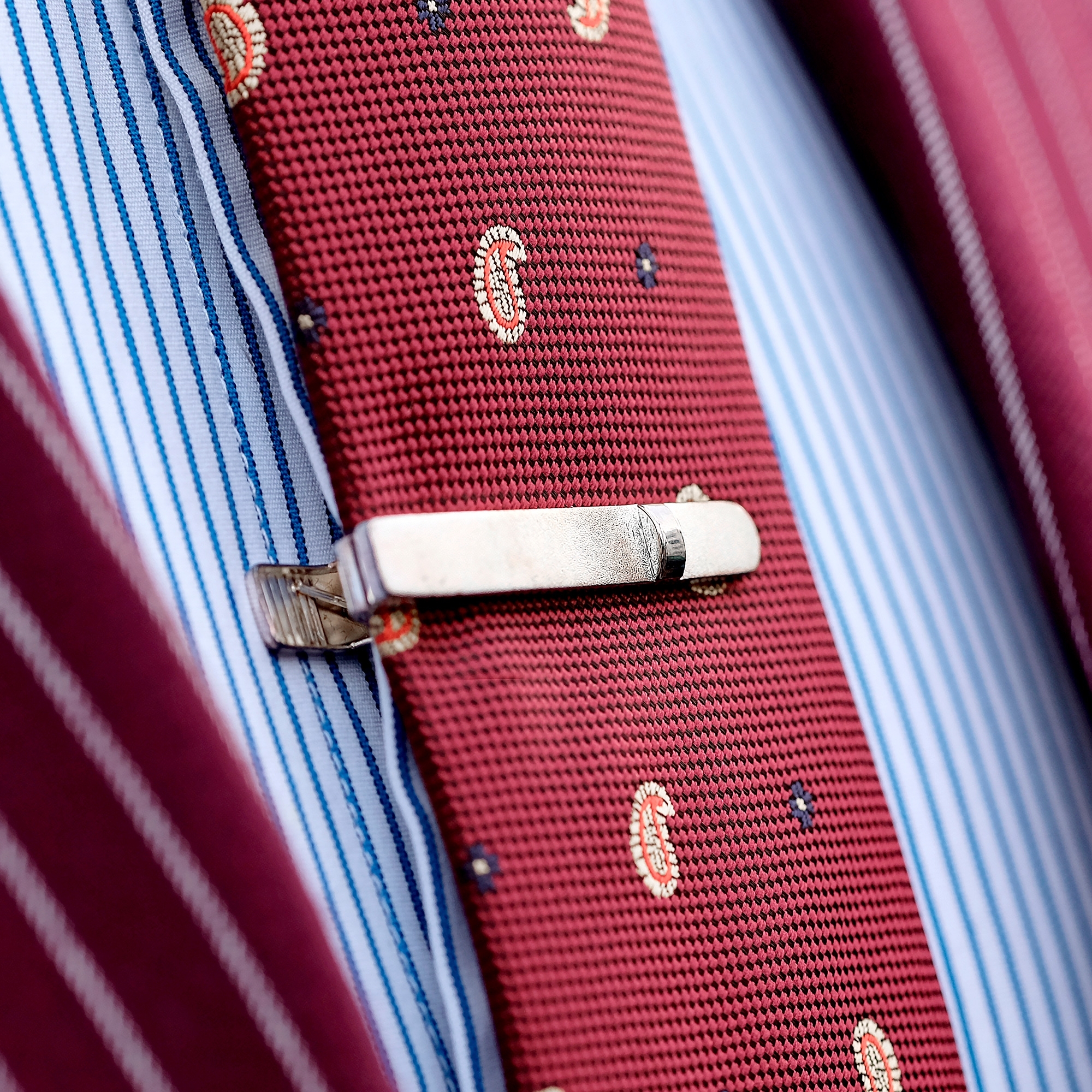 925 Zilveren Korte Afgeronde Dasspeld - 5