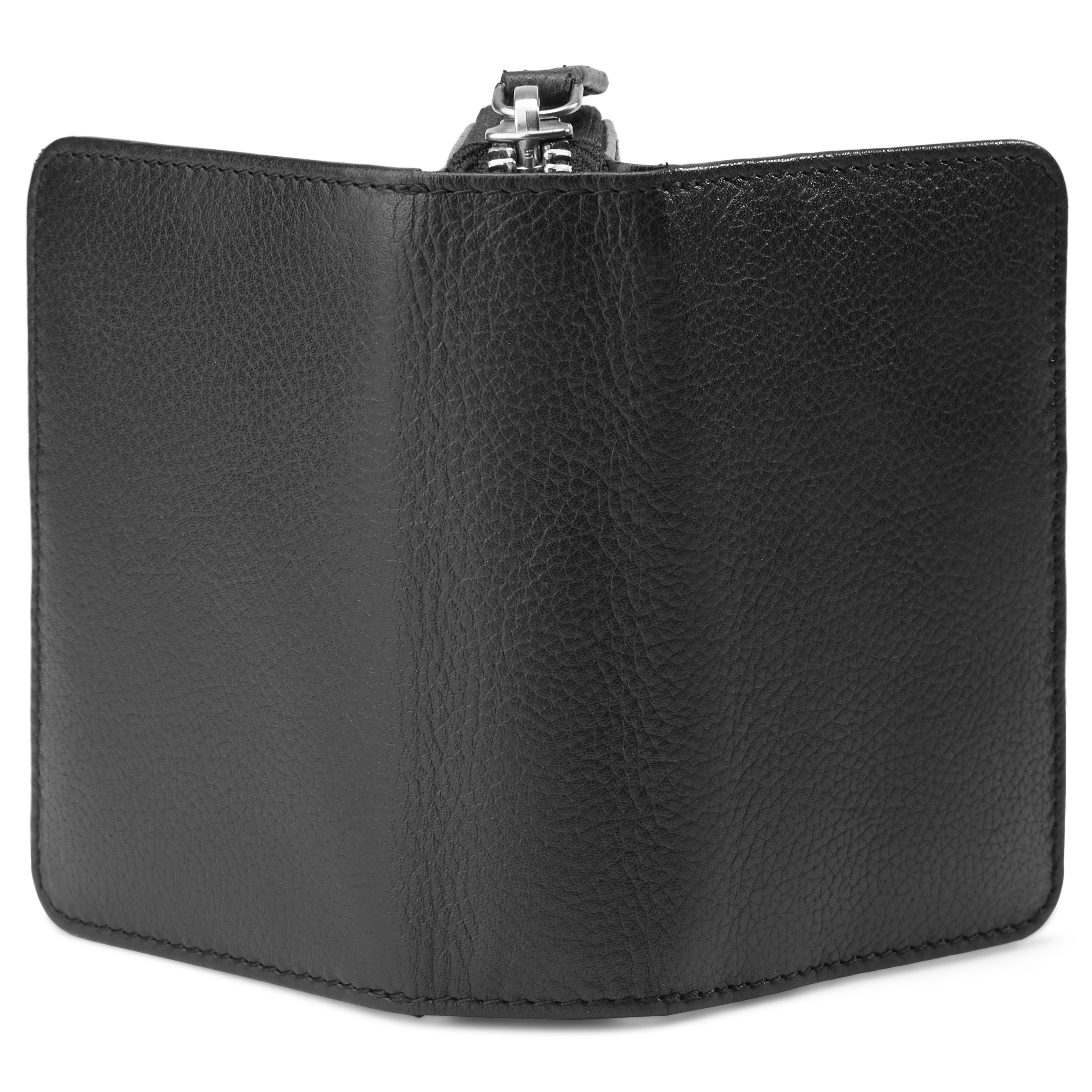 Lorn Svart RFID-Blokkerende Skinnlommebok - 3