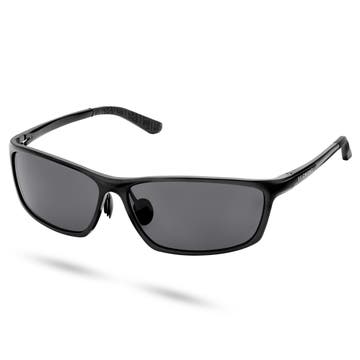 Черни поляризирани алуминиеви слънчеви очила