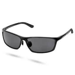 Gafas de sol polarizadas de aluminio negras