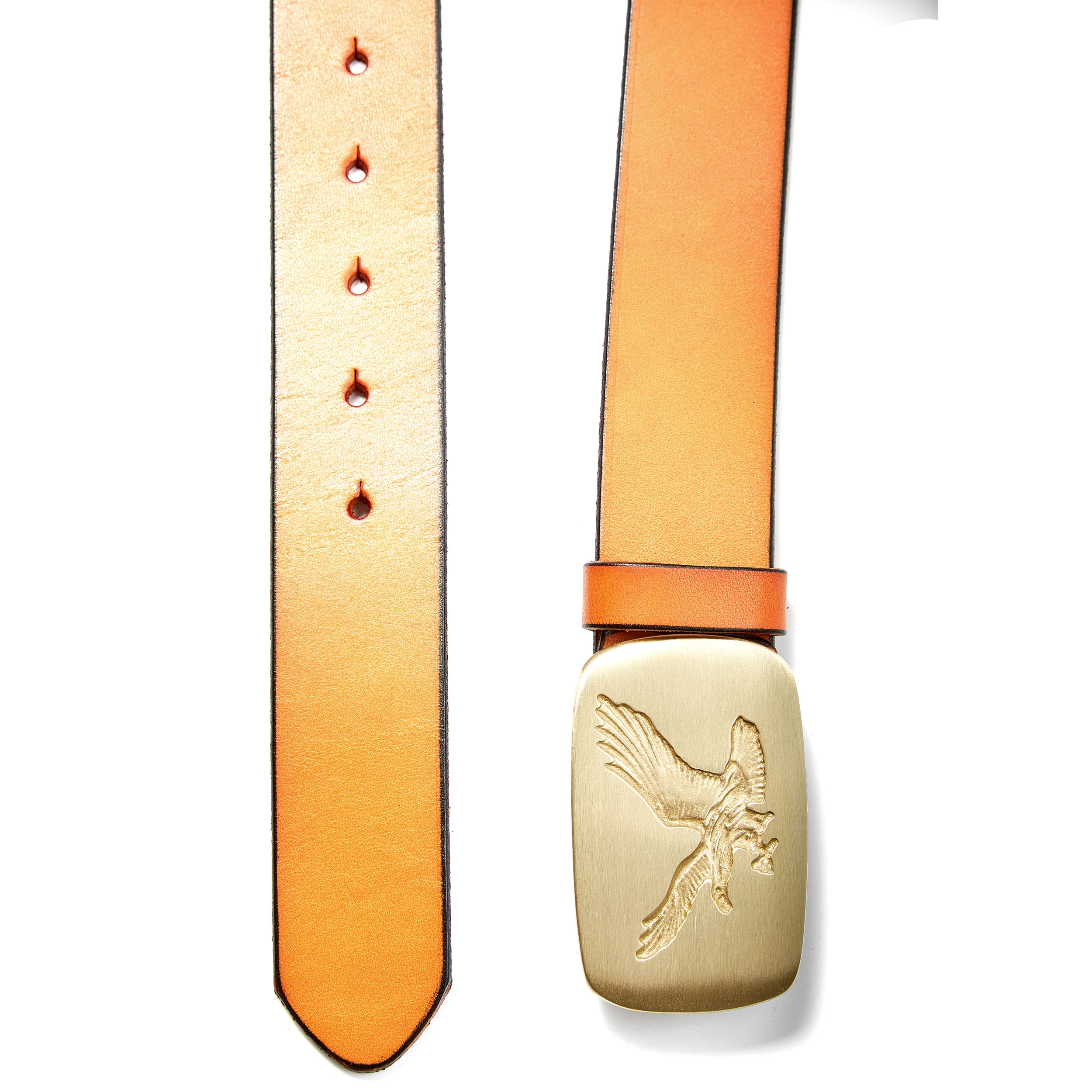 Cintura arancione con aquila  - 2