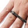 Black Ring Sizer Belt – US Sizes