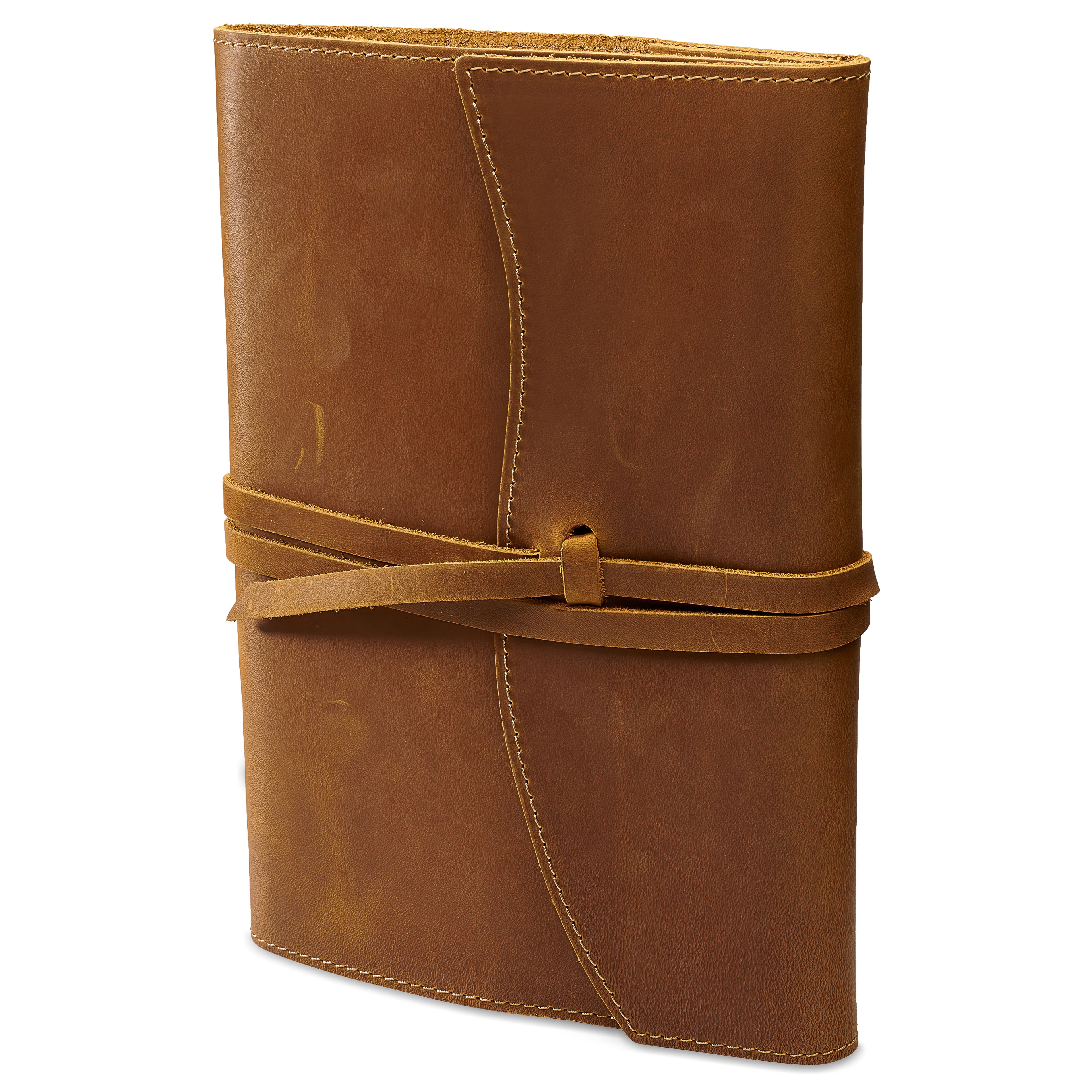 Notebook | Light Brown Leather | Large