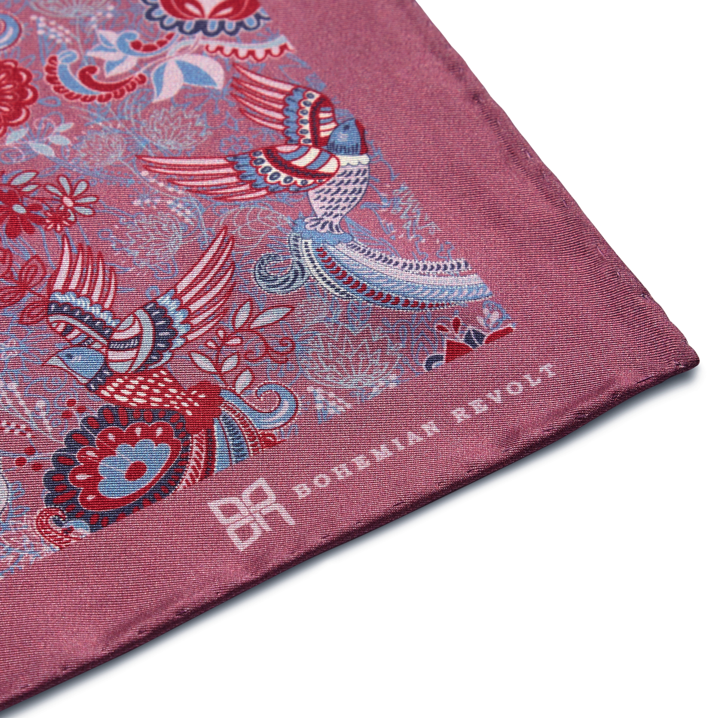 Pochette de costume Boho en soie Bruce  - 5