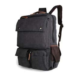 Grey Compact Backpack