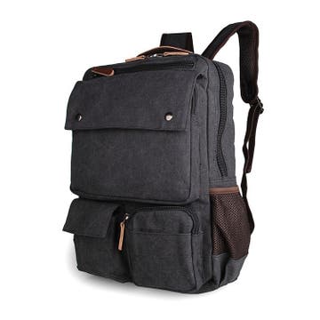 Grijze Compacte Backpack