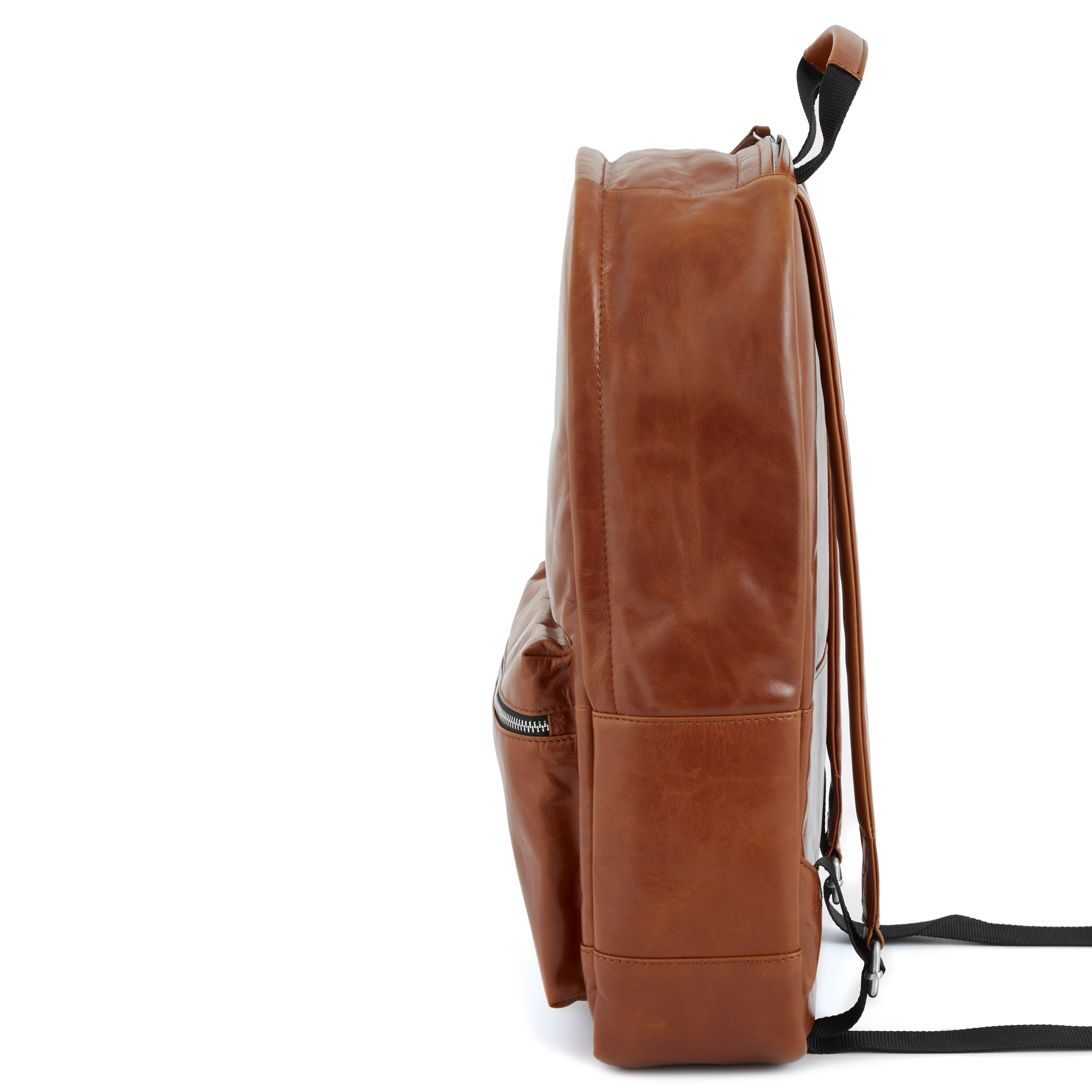 Sac à dos classique marron clair Jasper  - 4