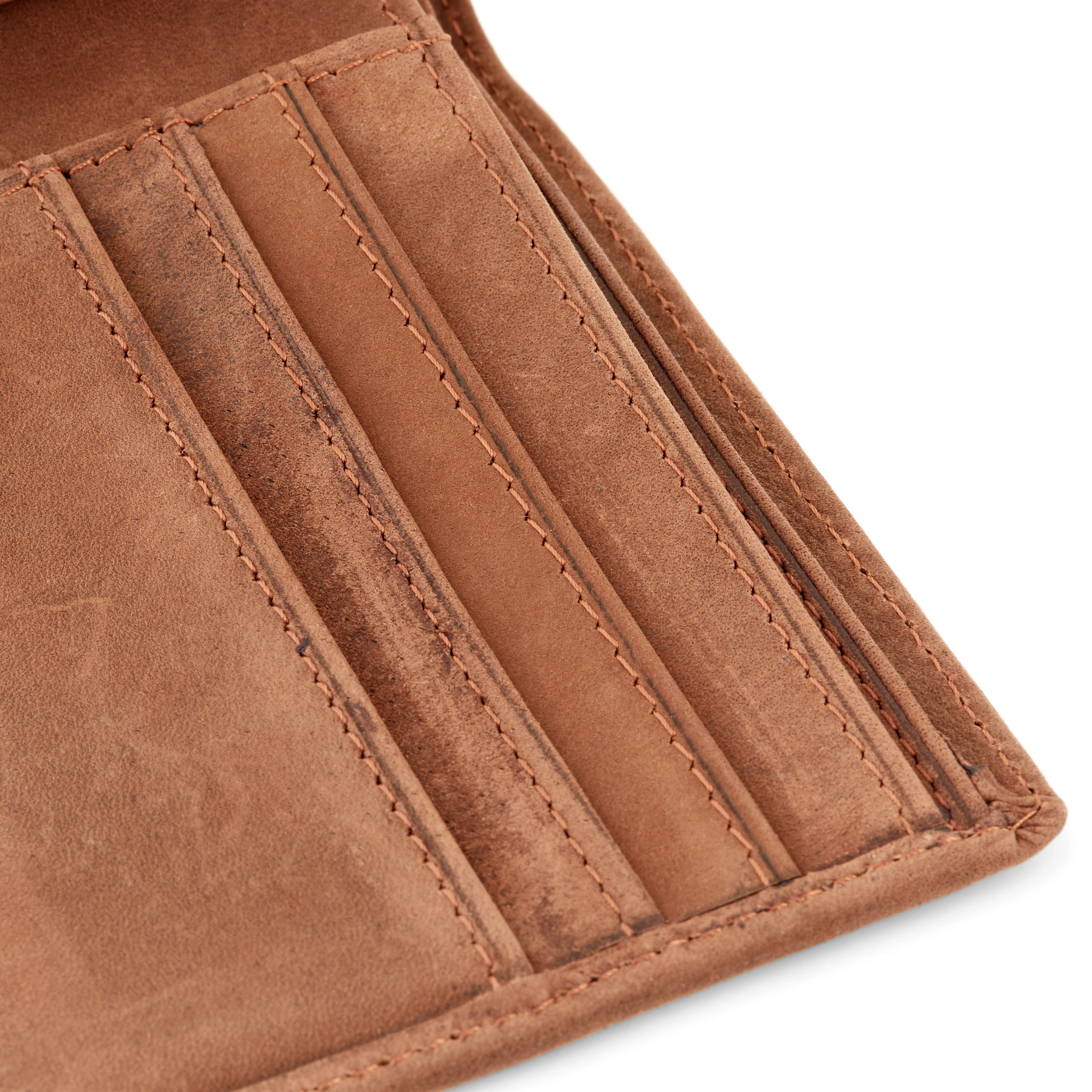 Soft Brown Leather Wallet - 6