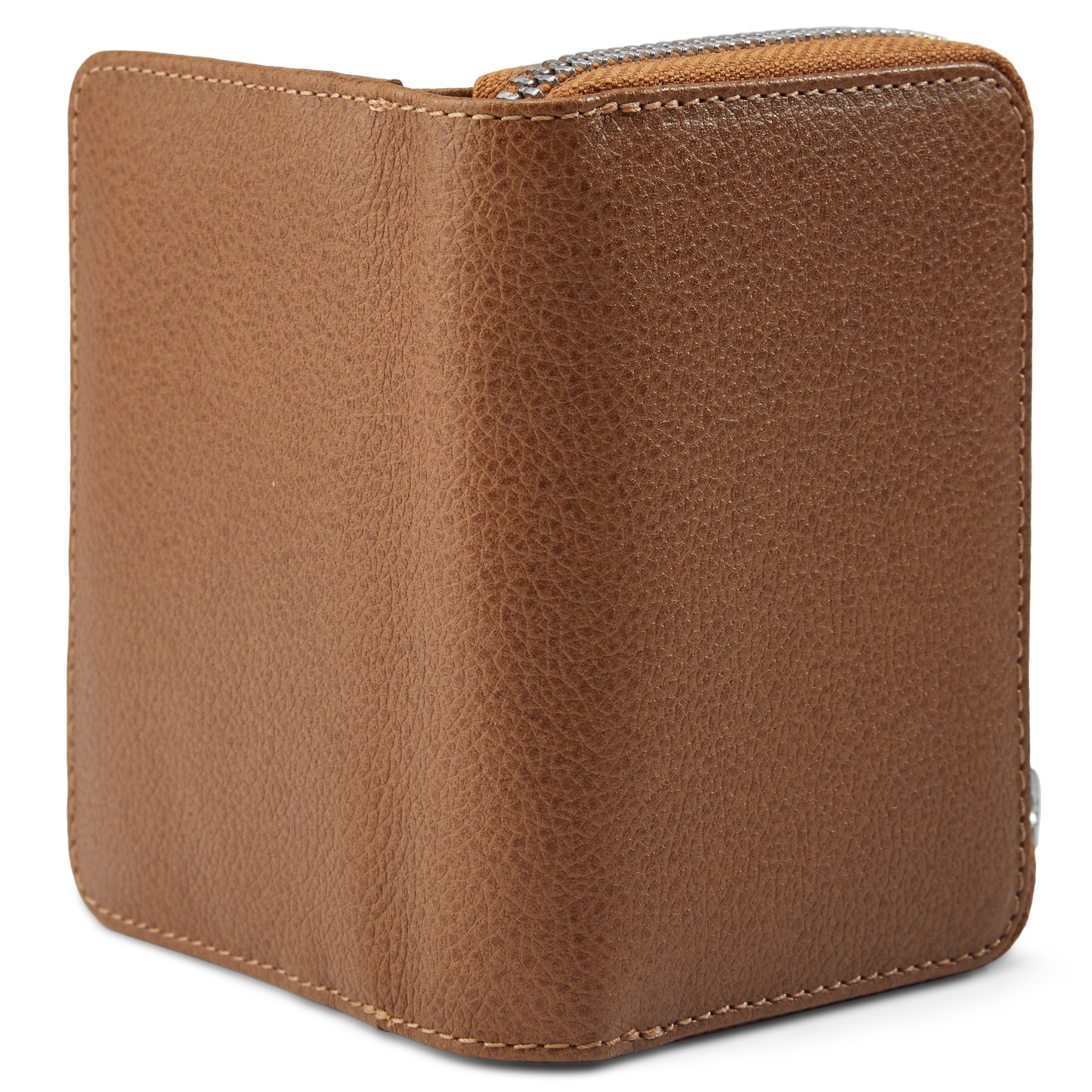 Laris svijetlosmeđi kožni novčanik s RFID zaštitom - 3