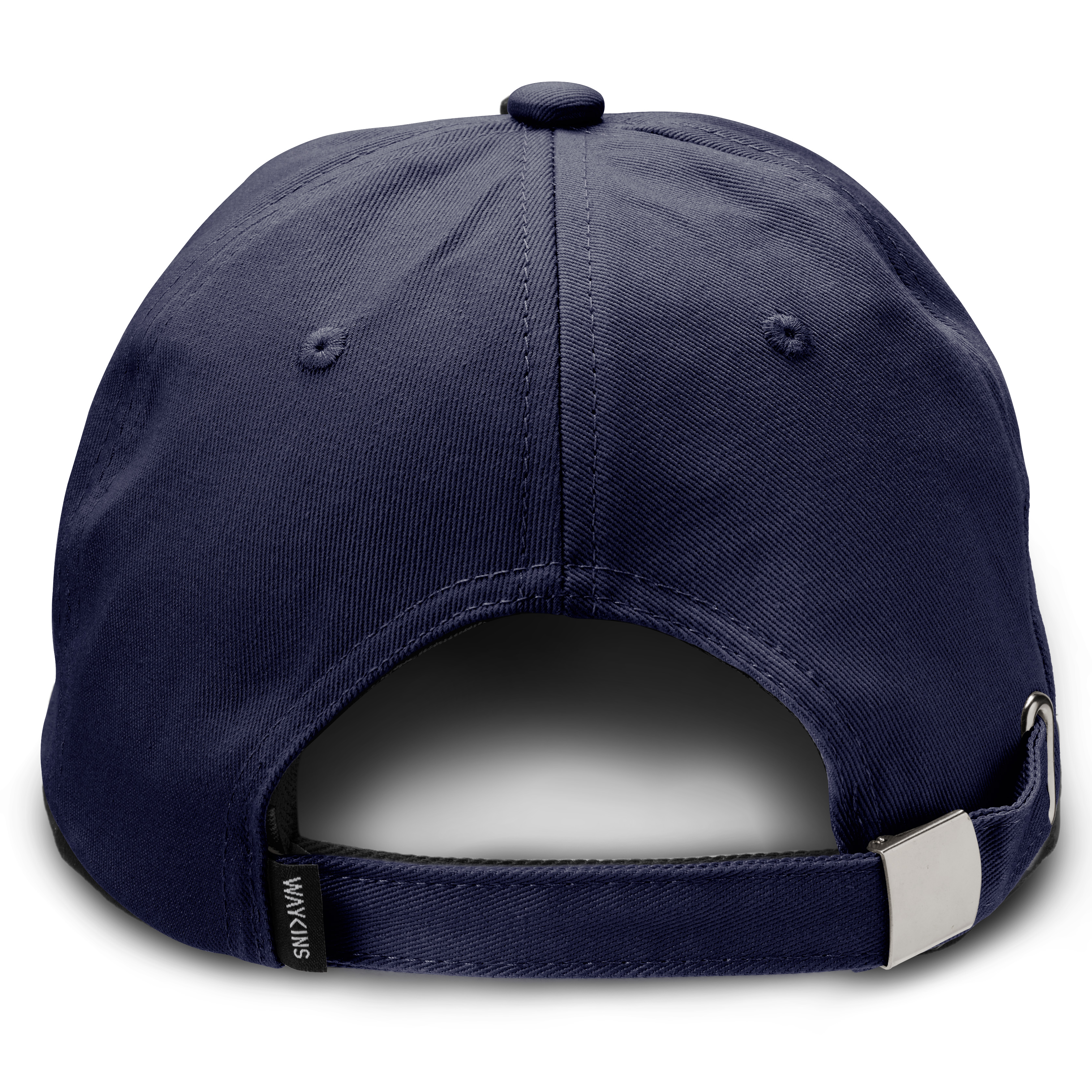 Waykins | Marineblaue schlichte Baumwoll-Cap - 2