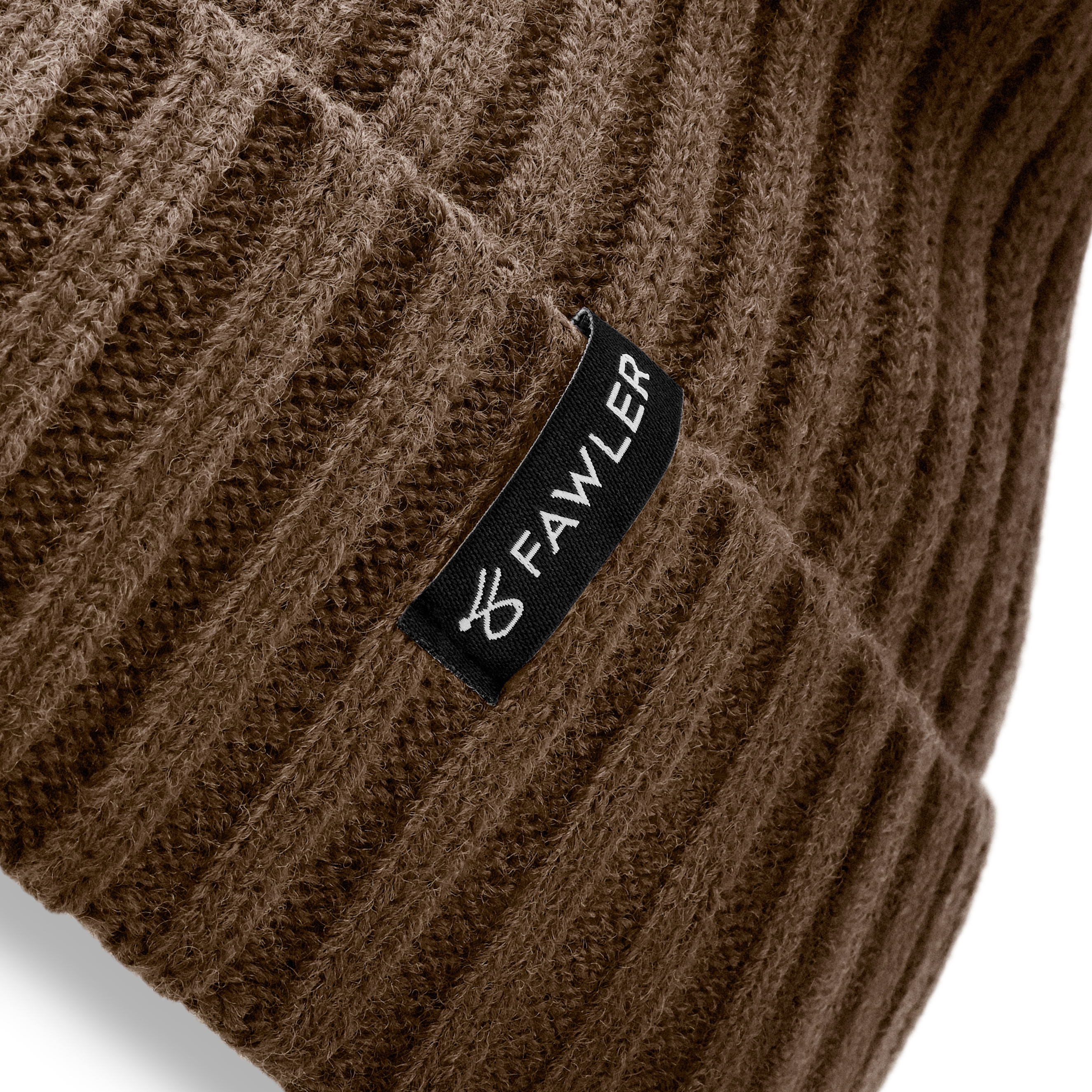 Arctic | Khaki Rippstrick-Wollmischung-Mütze - 3