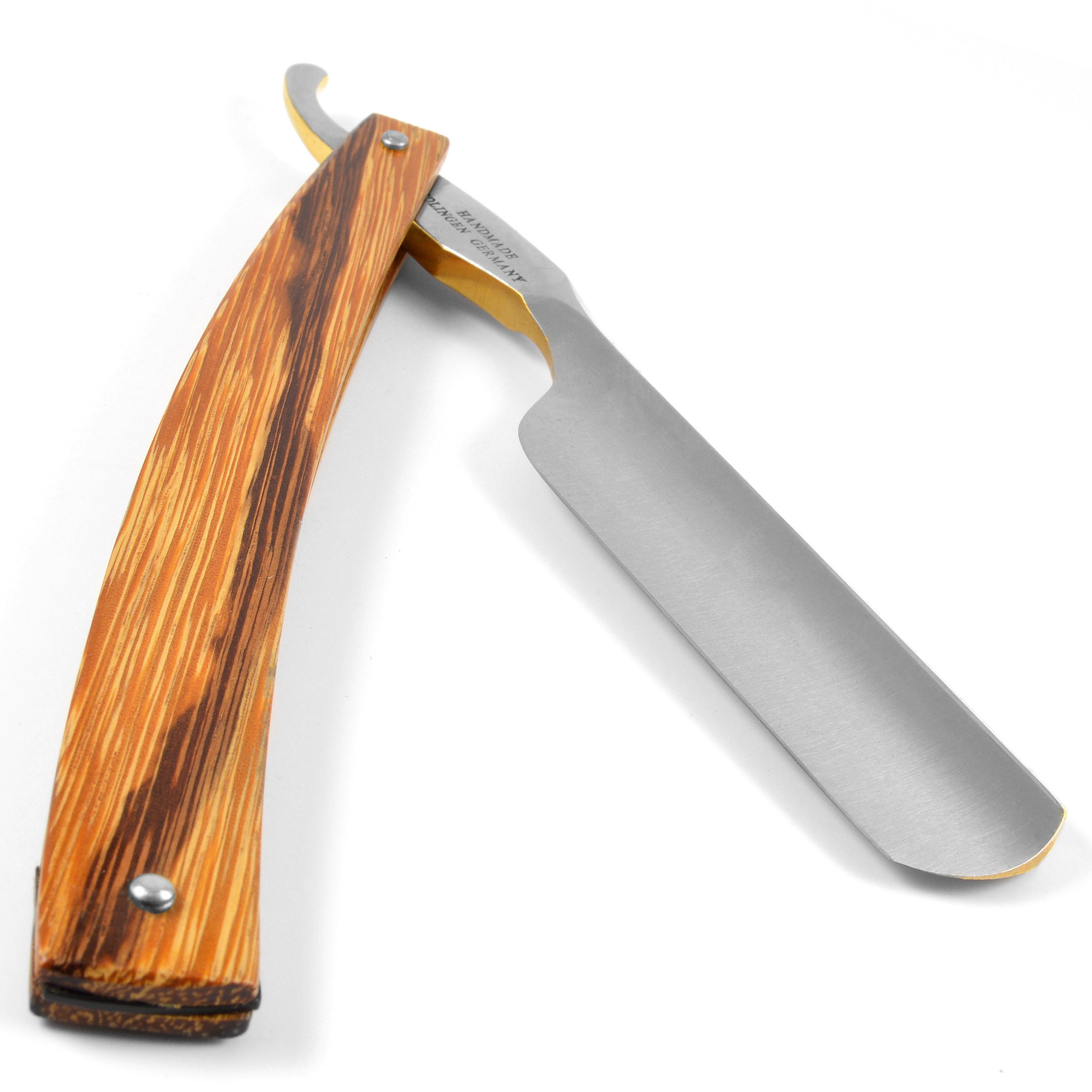 Bismark 6/8" Crest Deluxe Straight Razor - 4