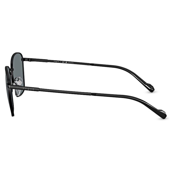 Sechseckige Schwarze Polarisierte Sonnenbrille | Vogue 0VO4322S - 4