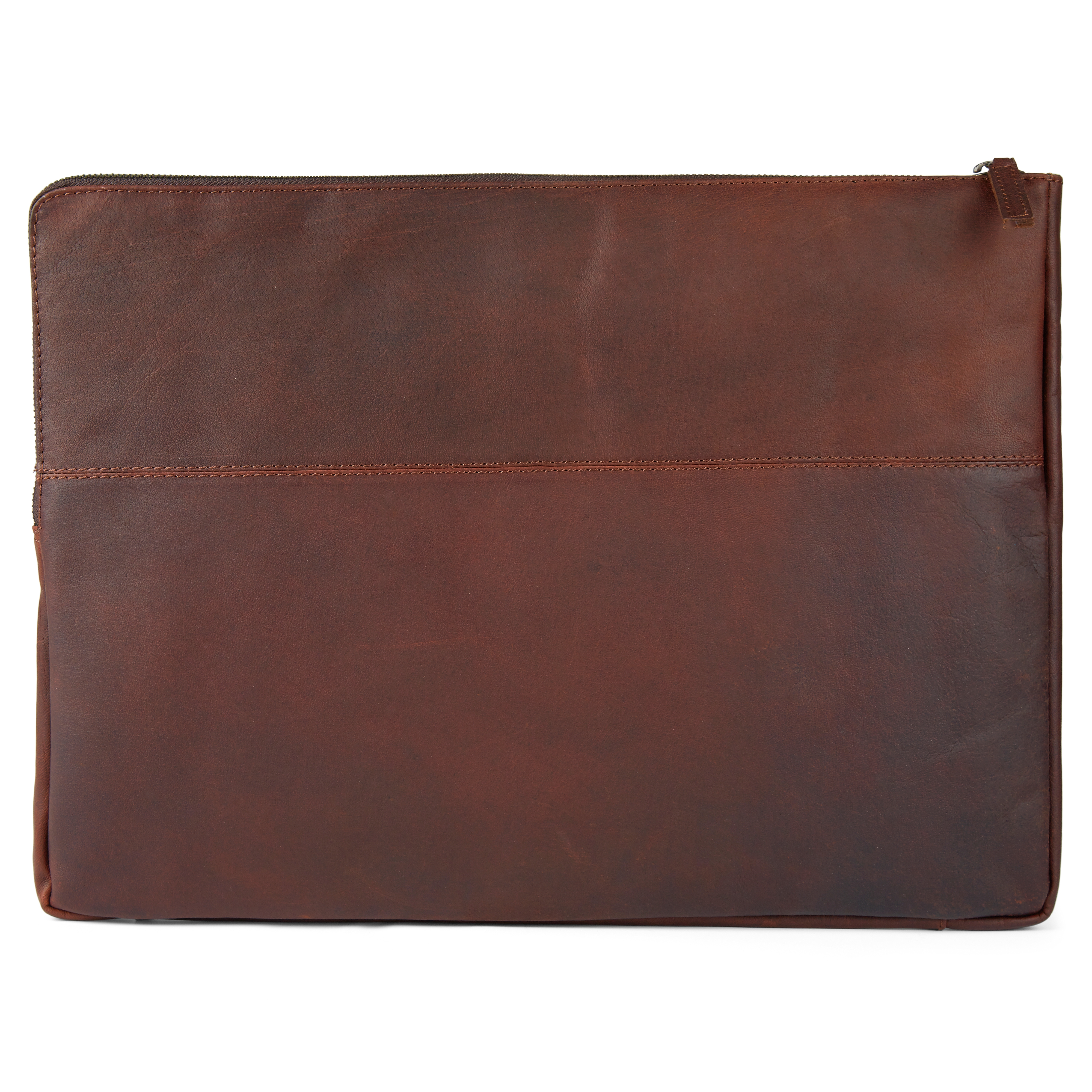 Oxford Brown Laptop Leather Sleeve - 2
