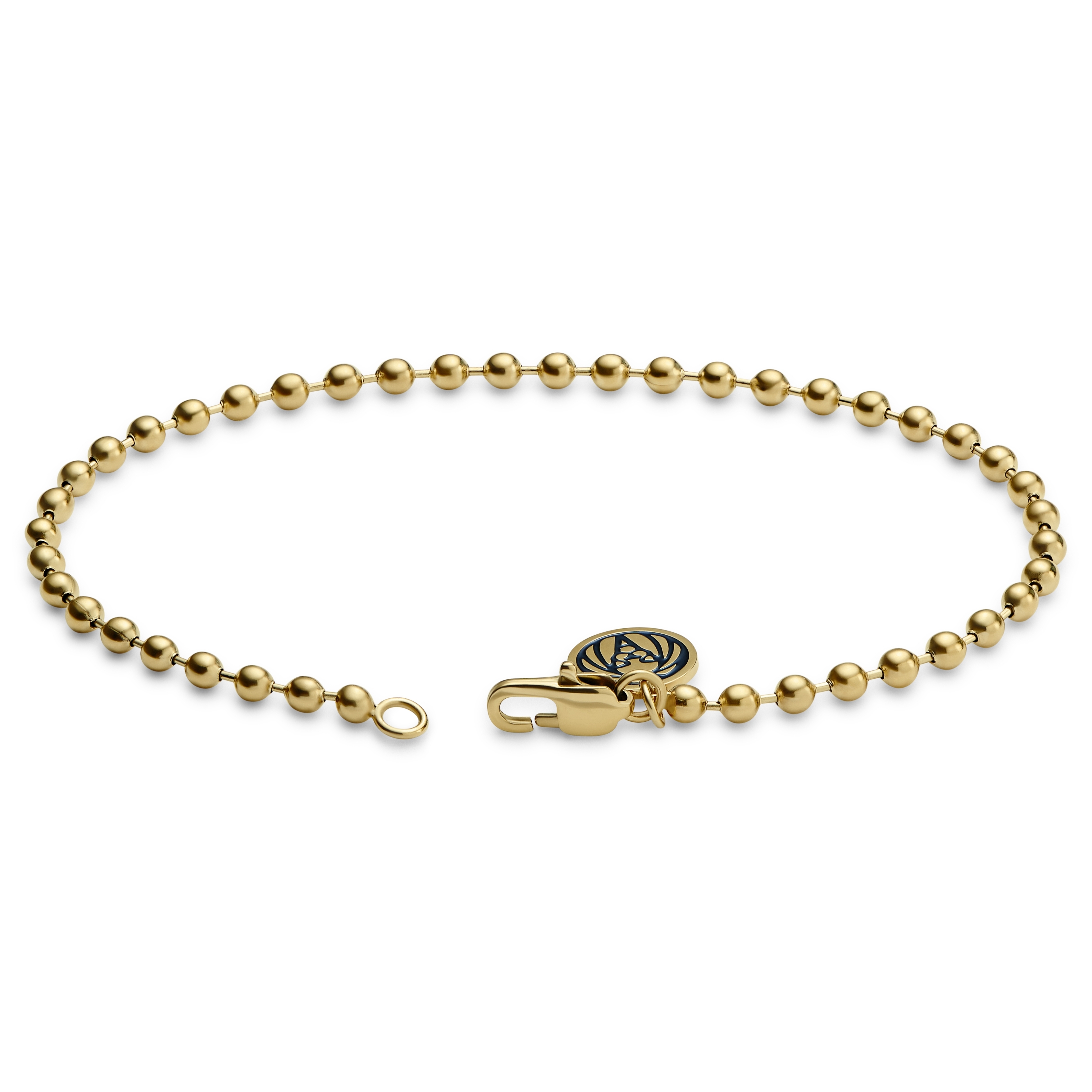 Essentials | 6 mm goldfarbenes Kabelketten-Armband - 3