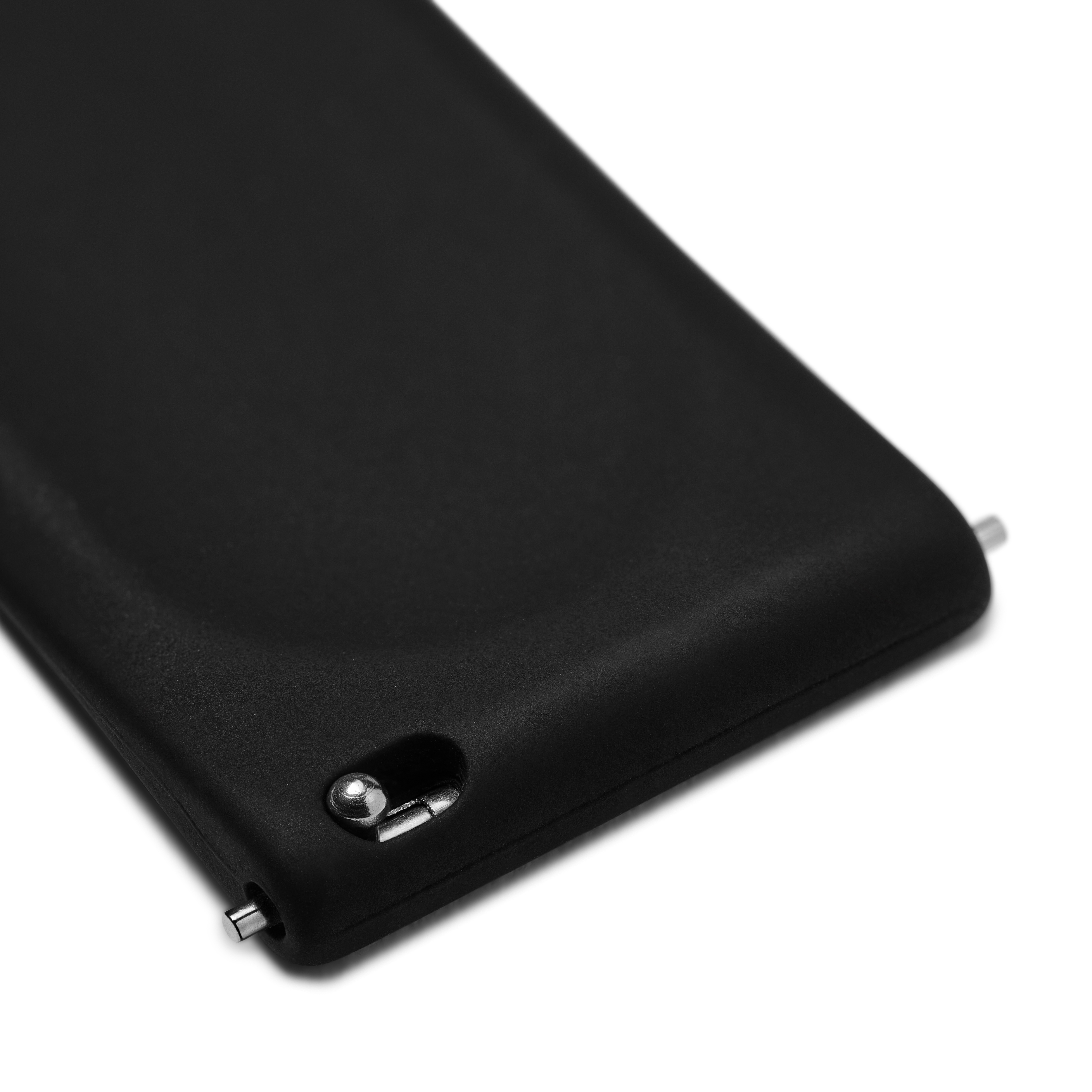 18mm Sort Urrem i Gummi – Quick Release - 4