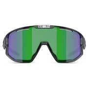Schwarze und grüne Wrap-Around-Sonnenbrille | Bliz 0ZB7005 Schwarze und grüne Wrap-Around-Sonnenbrille | Bliz 0ZB7005