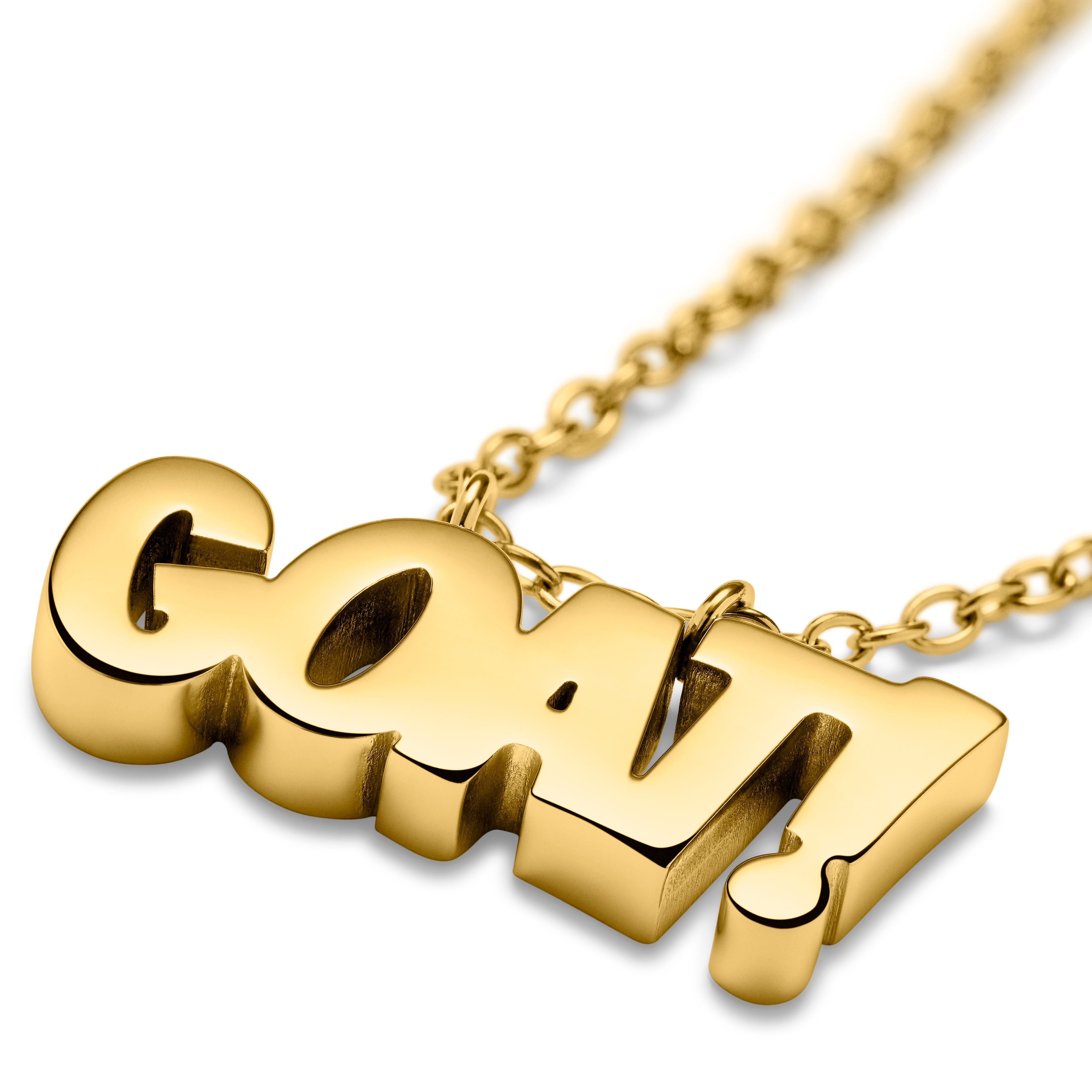 Jaygee | Złocisty naszyjnik z zawieszką goat - 3