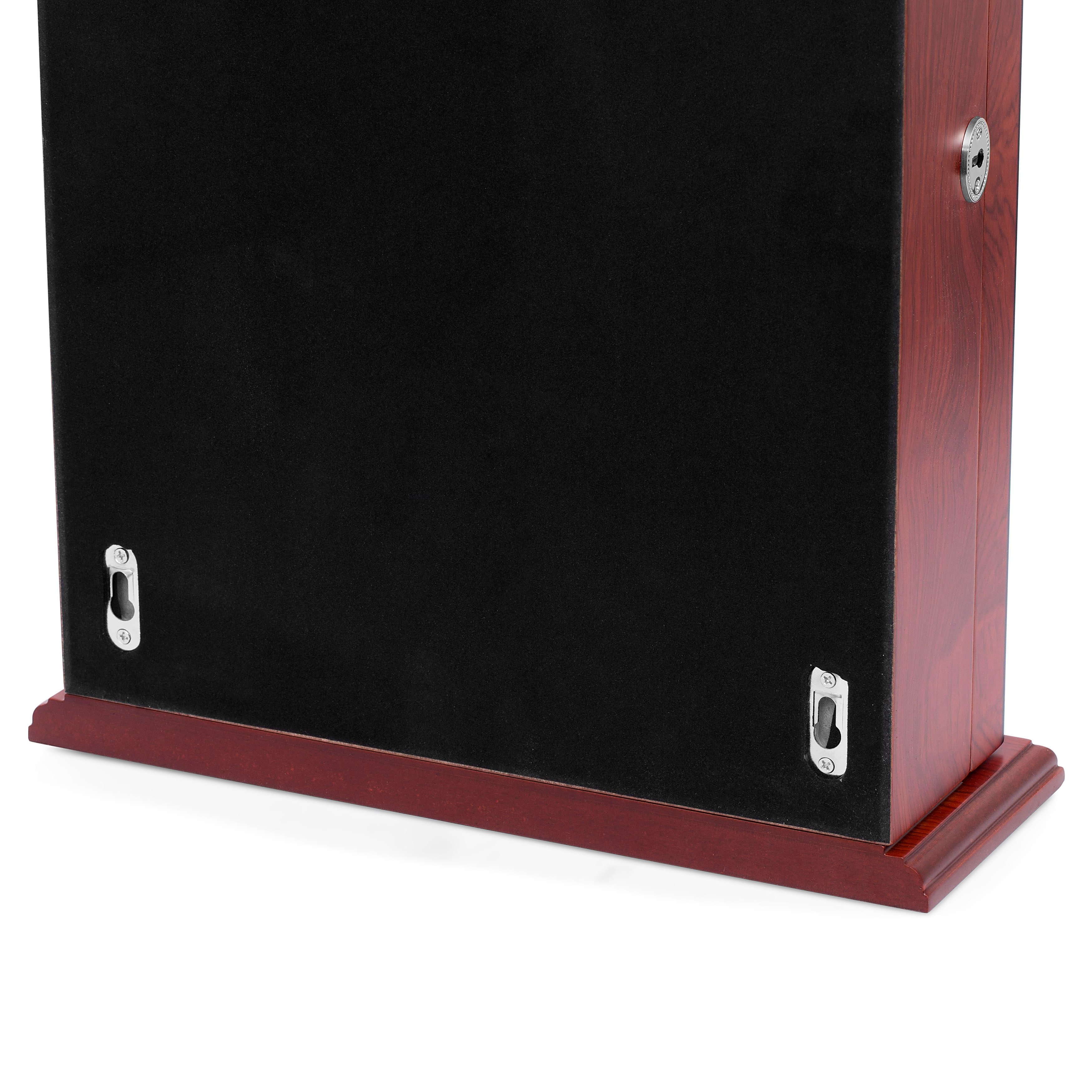 Ξύλινο Κουτί Φύλαξης Ρολογιών με Τζαμάκι (Bubinga) - 20 Ρολόγια - 6